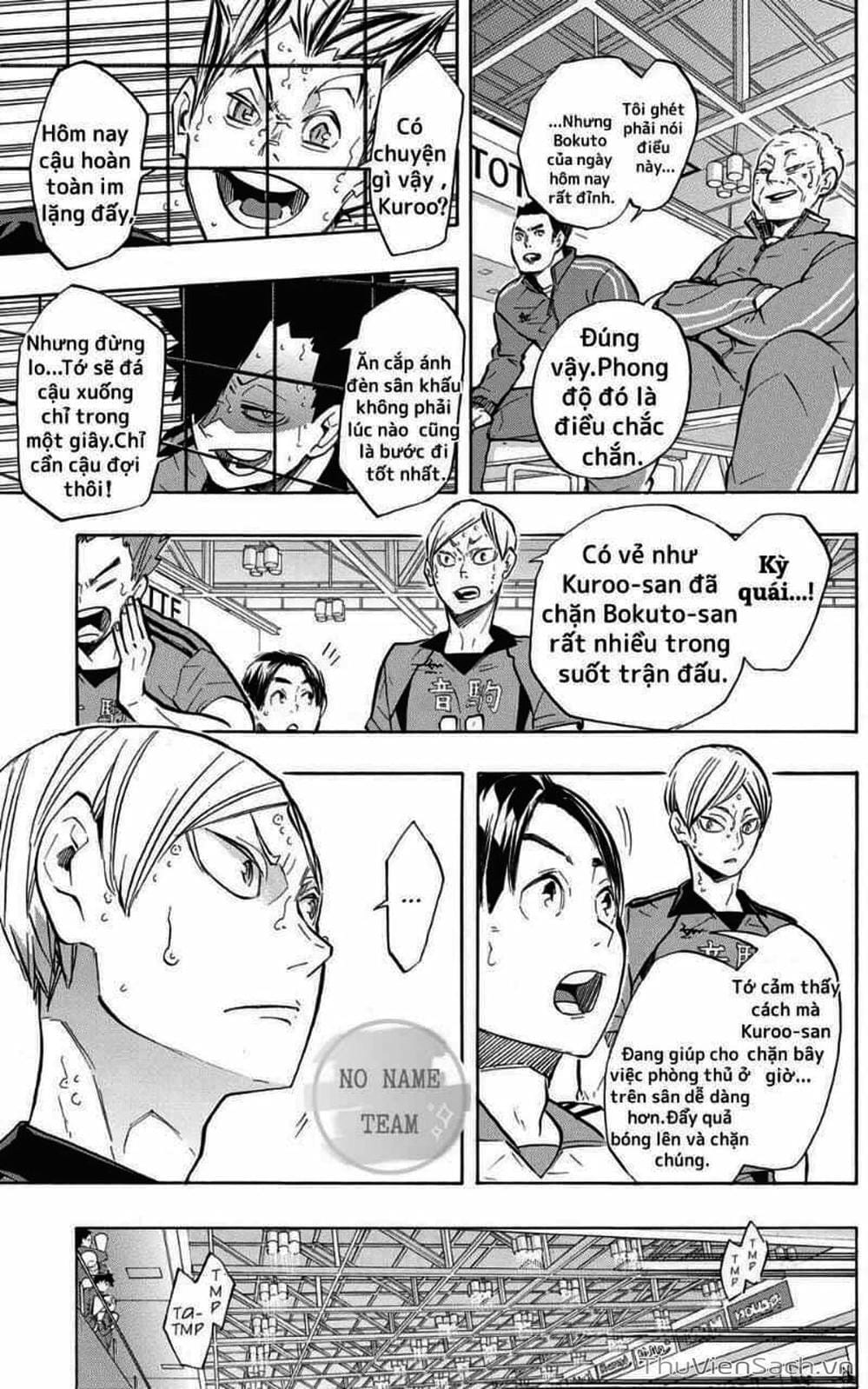 Truyện Tranh Vua Bóng Chuyền Haikyuu trang 6