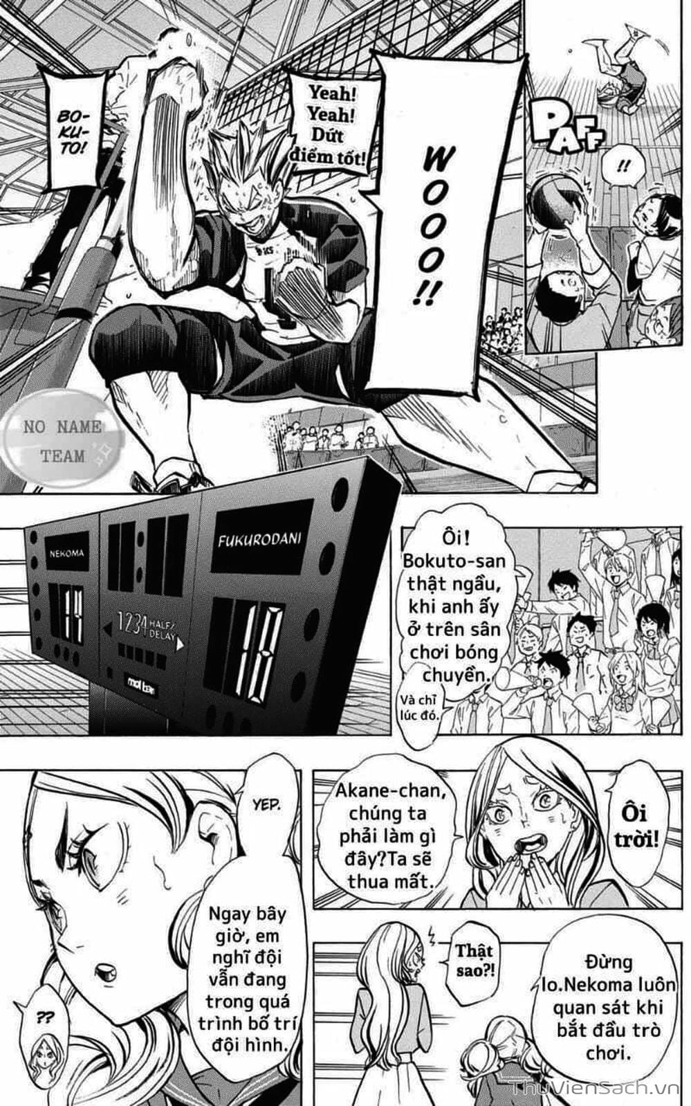 Truyện Tranh Vua Bóng Chuyền Haikyuu trang 6