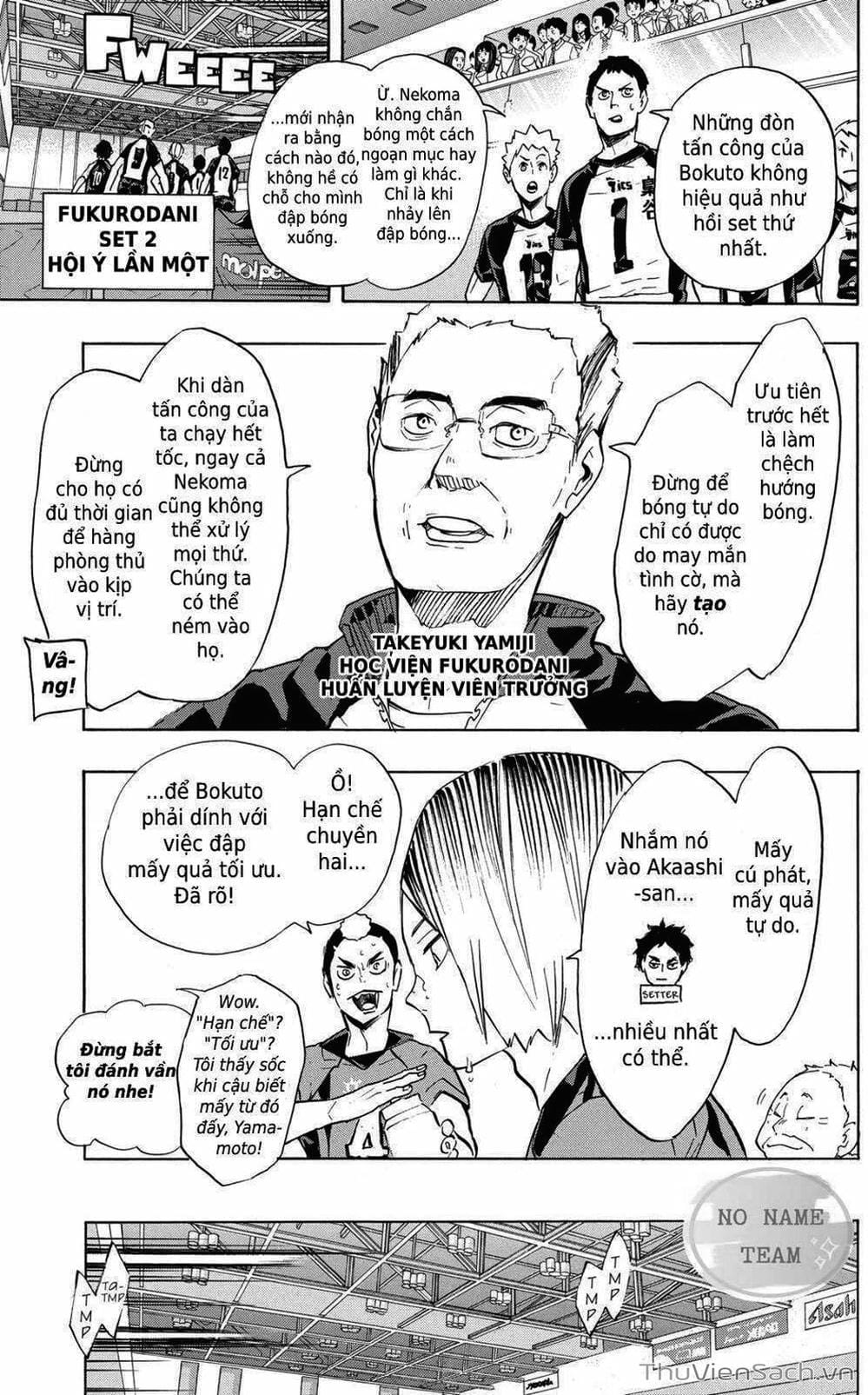 Truyện Tranh Vua Bóng Chuyền Haikyuu trang 6