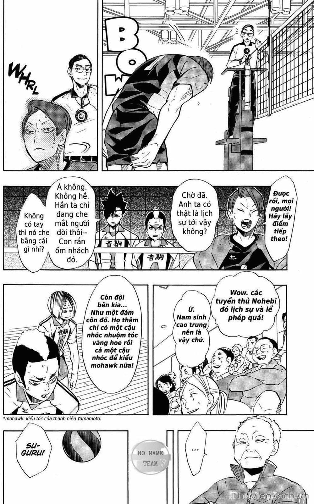 Truyện Tranh Vua Bóng Chuyền Haikyuu trang 6