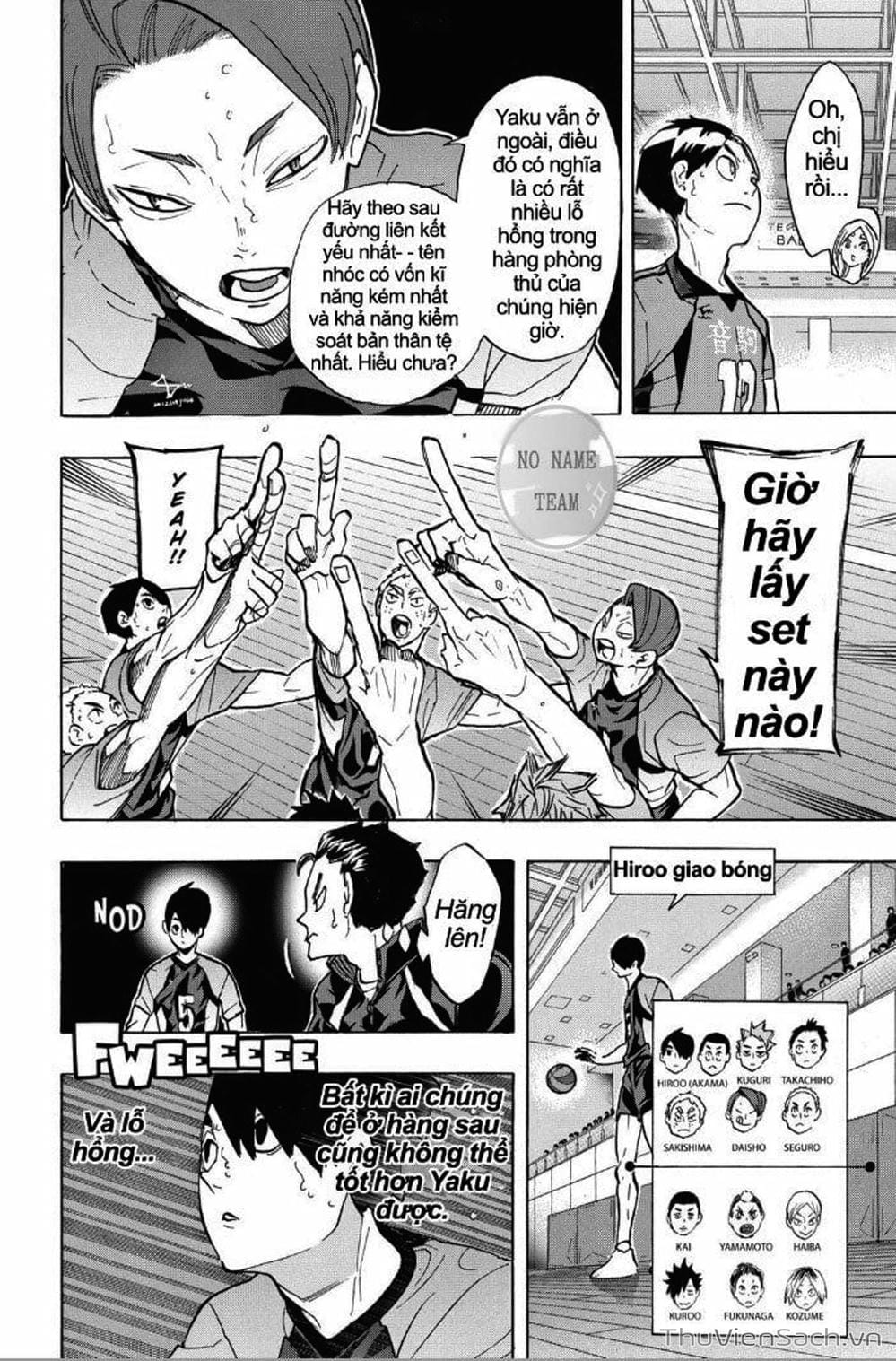 Truyện Tranh Vua Bóng Chuyền Haikyuu trang 6