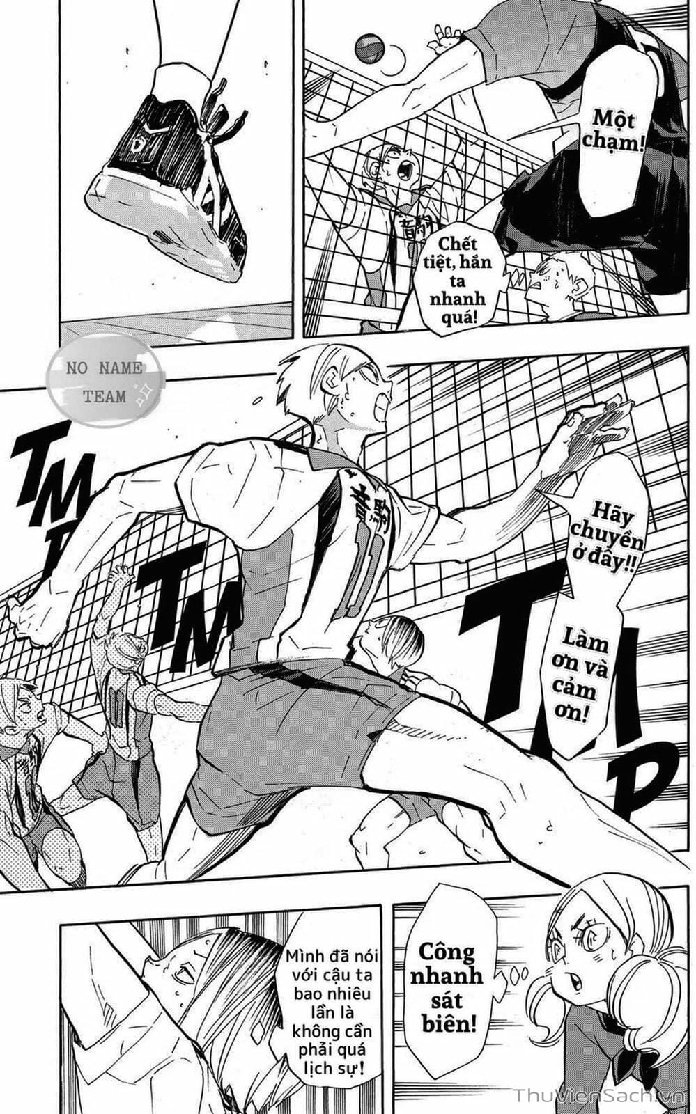 Truyện Tranh Vua Bóng Chuyền Haikyuu trang 6