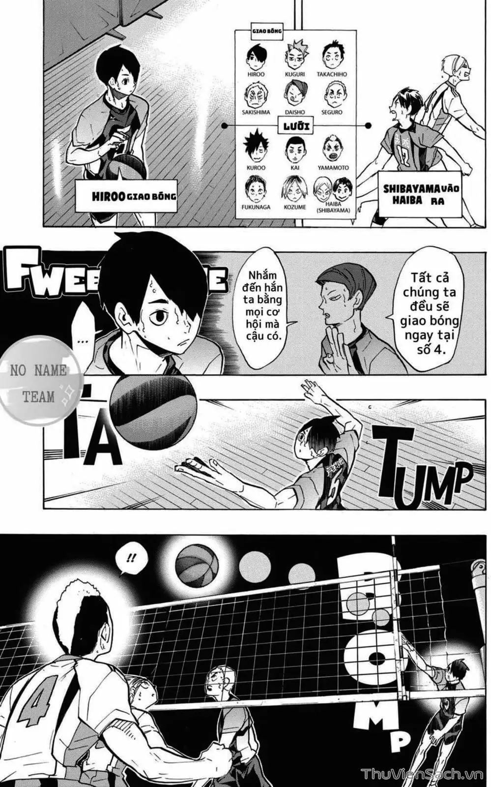Truyện Tranh Vua Bóng Chuyền Haikyuu trang 6