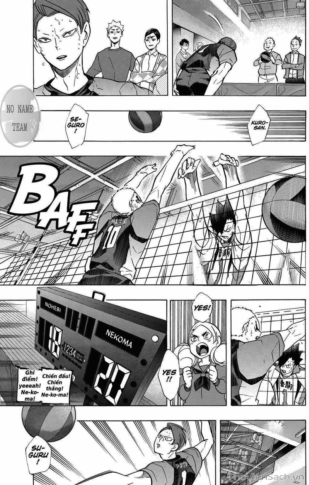 Truyện Tranh Vua Bóng Chuyền Haikyuu trang 6