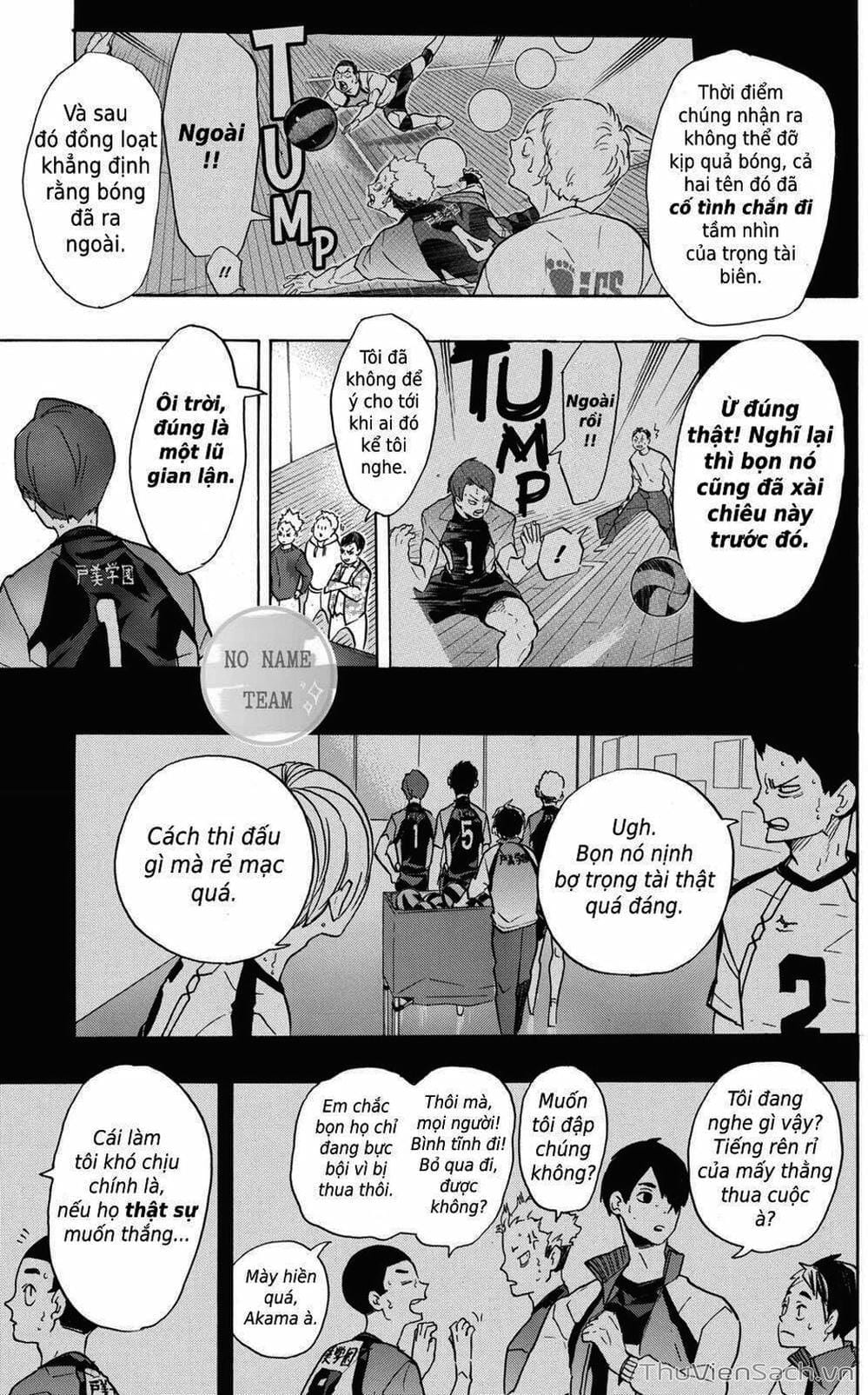 Truyện Tranh Vua Bóng Chuyền Haikyuu trang 6