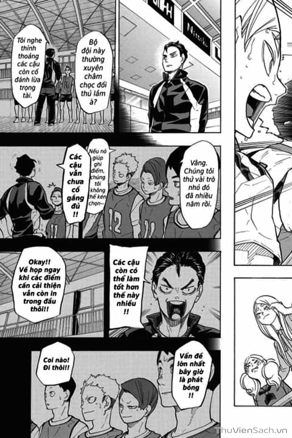 Truyện Tranh Vua Bóng Chuyền Haikyuu trang 6