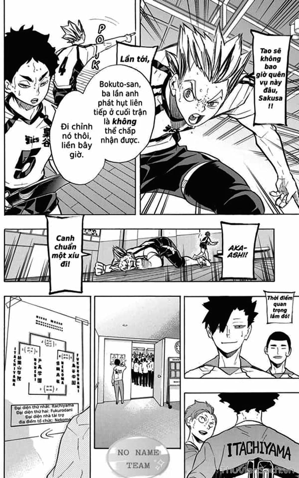Truyện Tranh Vua Bóng Chuyền Haikyuu trang 6