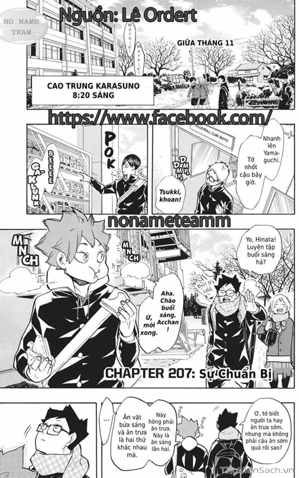 Truyện Tranh Vua Bóng Chuyền Haikyuu trang 6