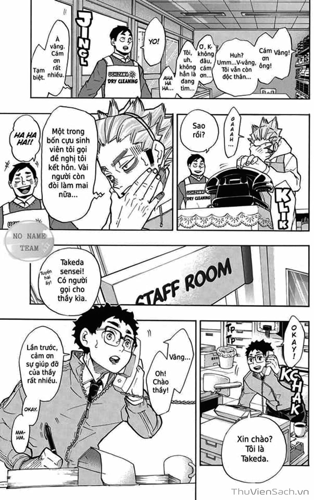 Truyện Tranh Vua Bóng Chuyền Haikyuu trang 6