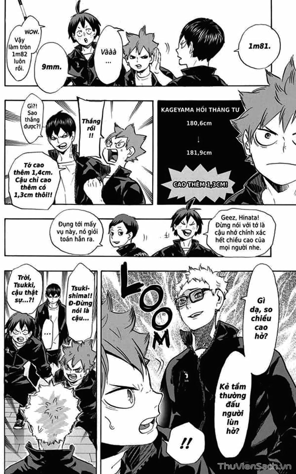 Truyện Tranh Vua Bóng Chuyền Haikyuu trang 6