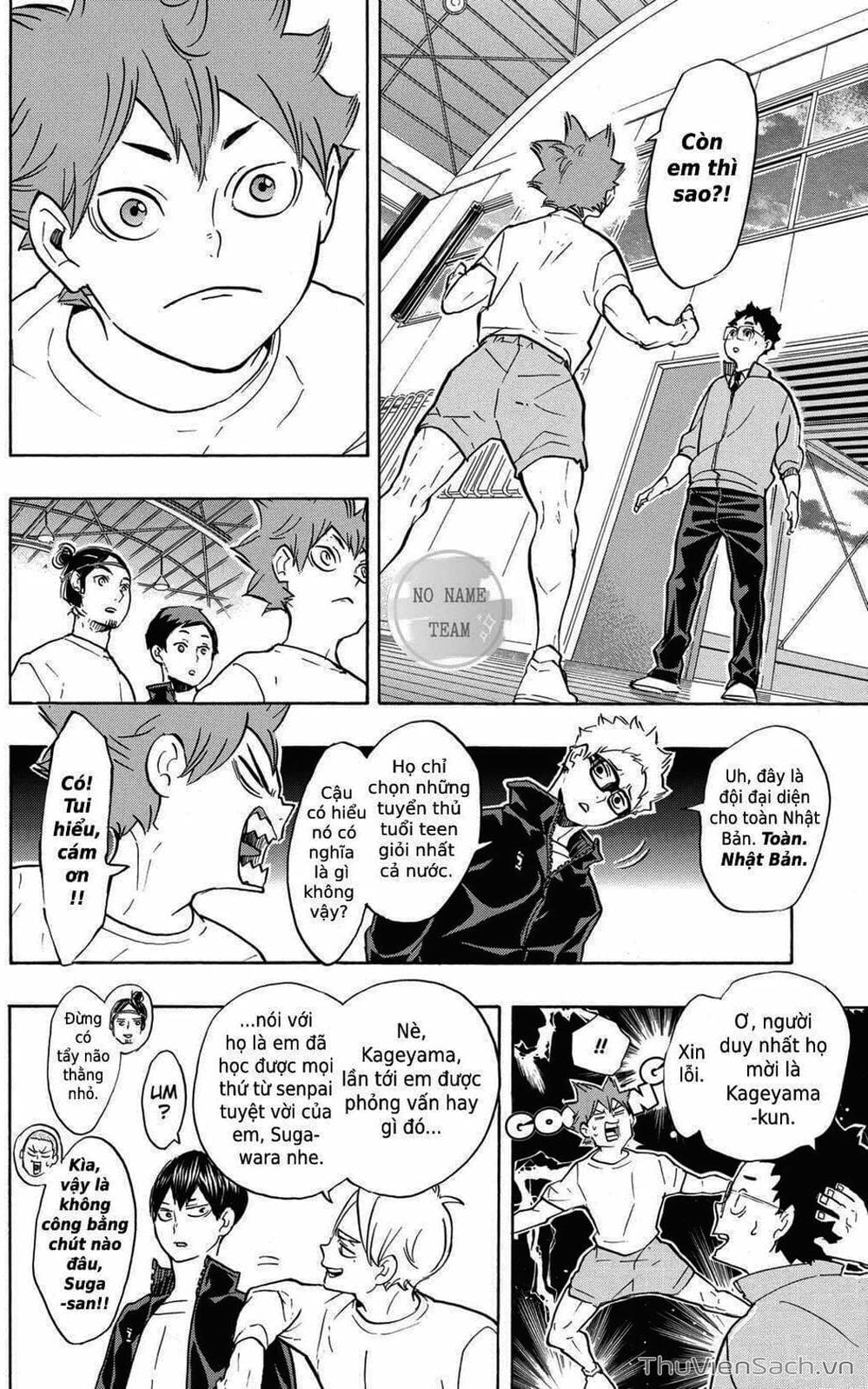 Truyện Tranh Vua Bóng Chuyền Haikyuu trang 6