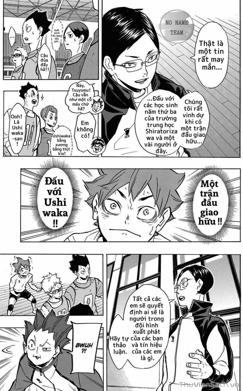 Truyện Tranh Vua Bóng Chuyền Haikyuu trang 6