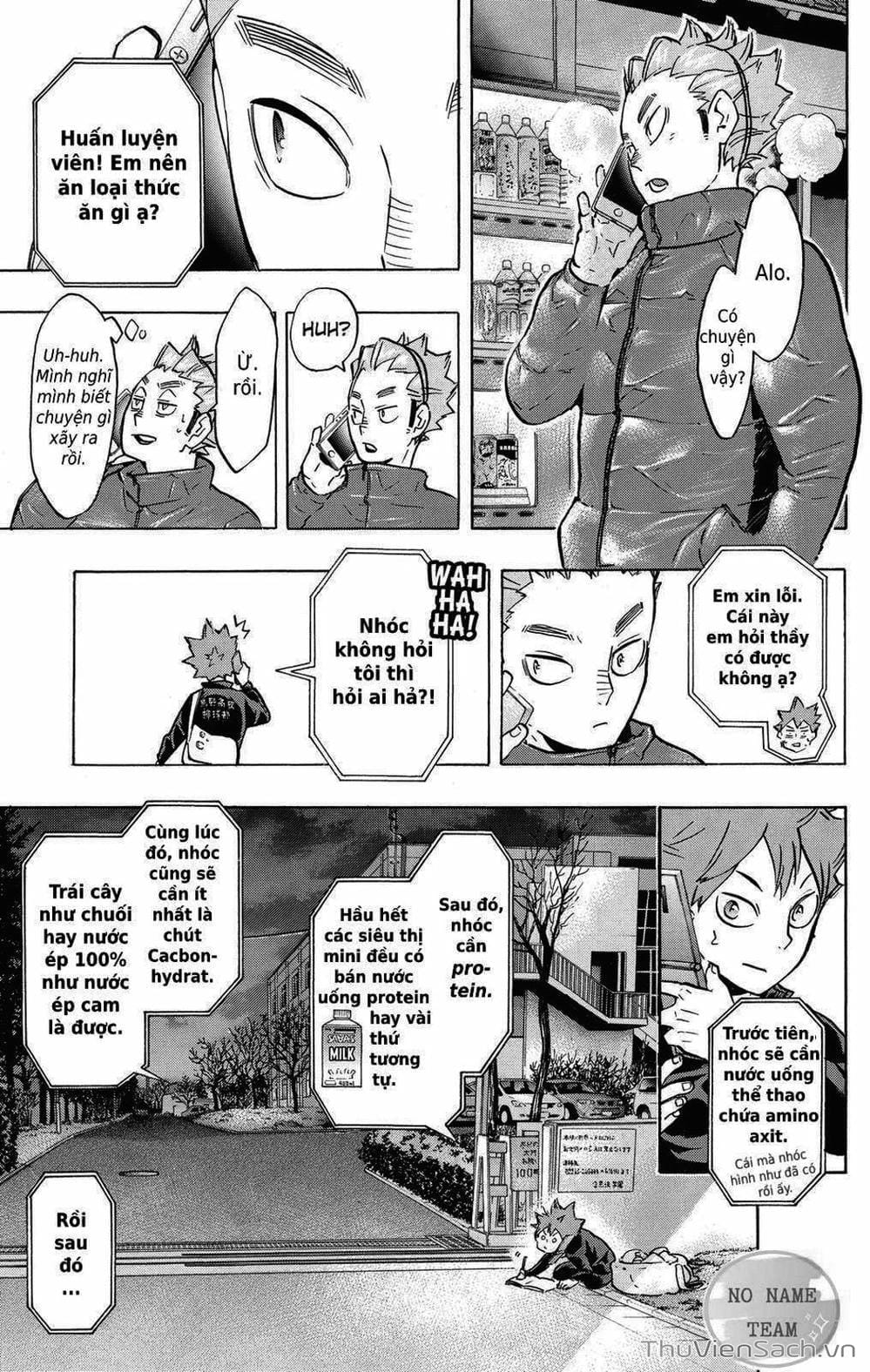 Truyện Tranh Vua Bóng Chuyền Haikyuu trang 6
