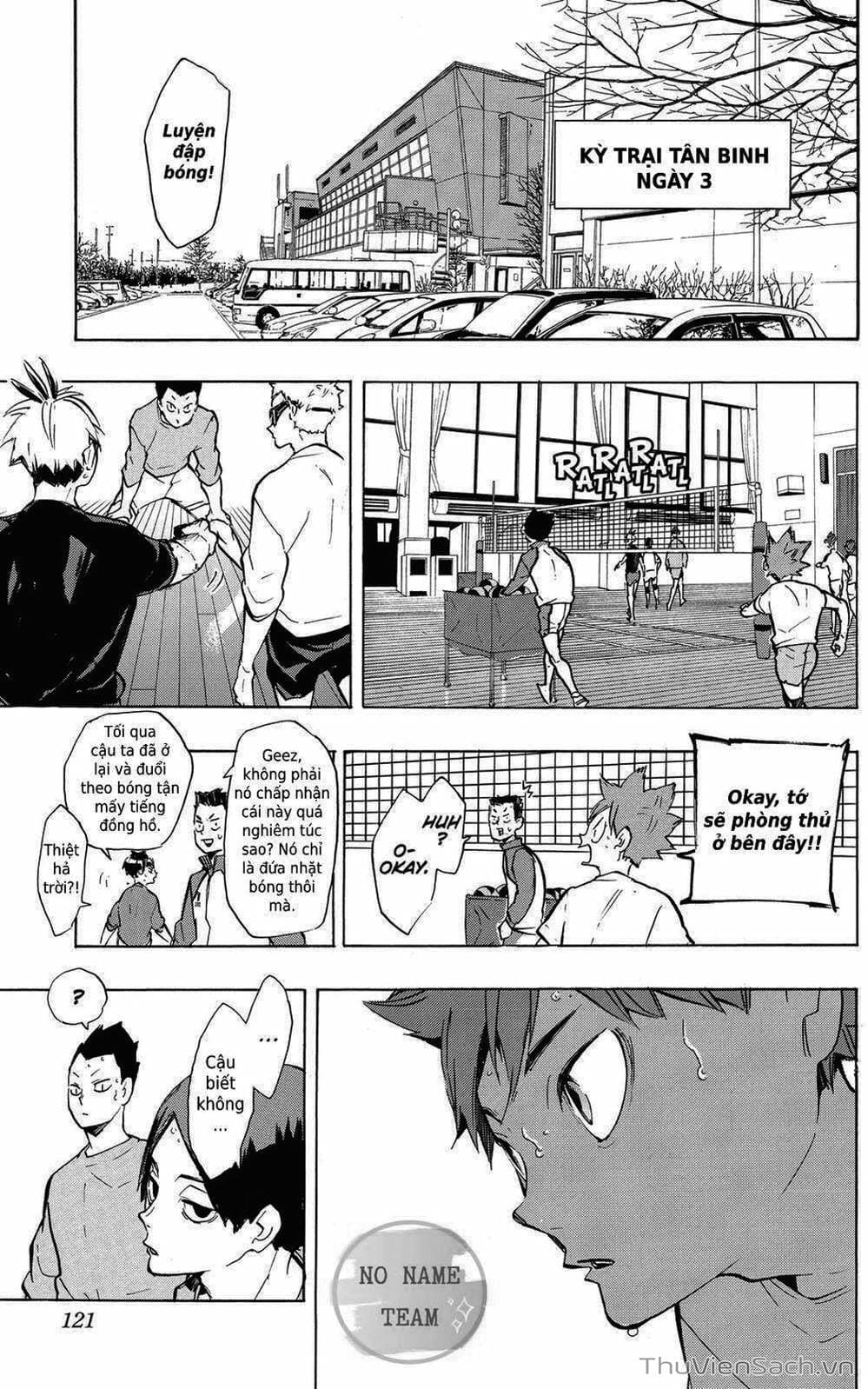 Truyện Tranh Vua Bóng Chuyền Haikyuu trang 6