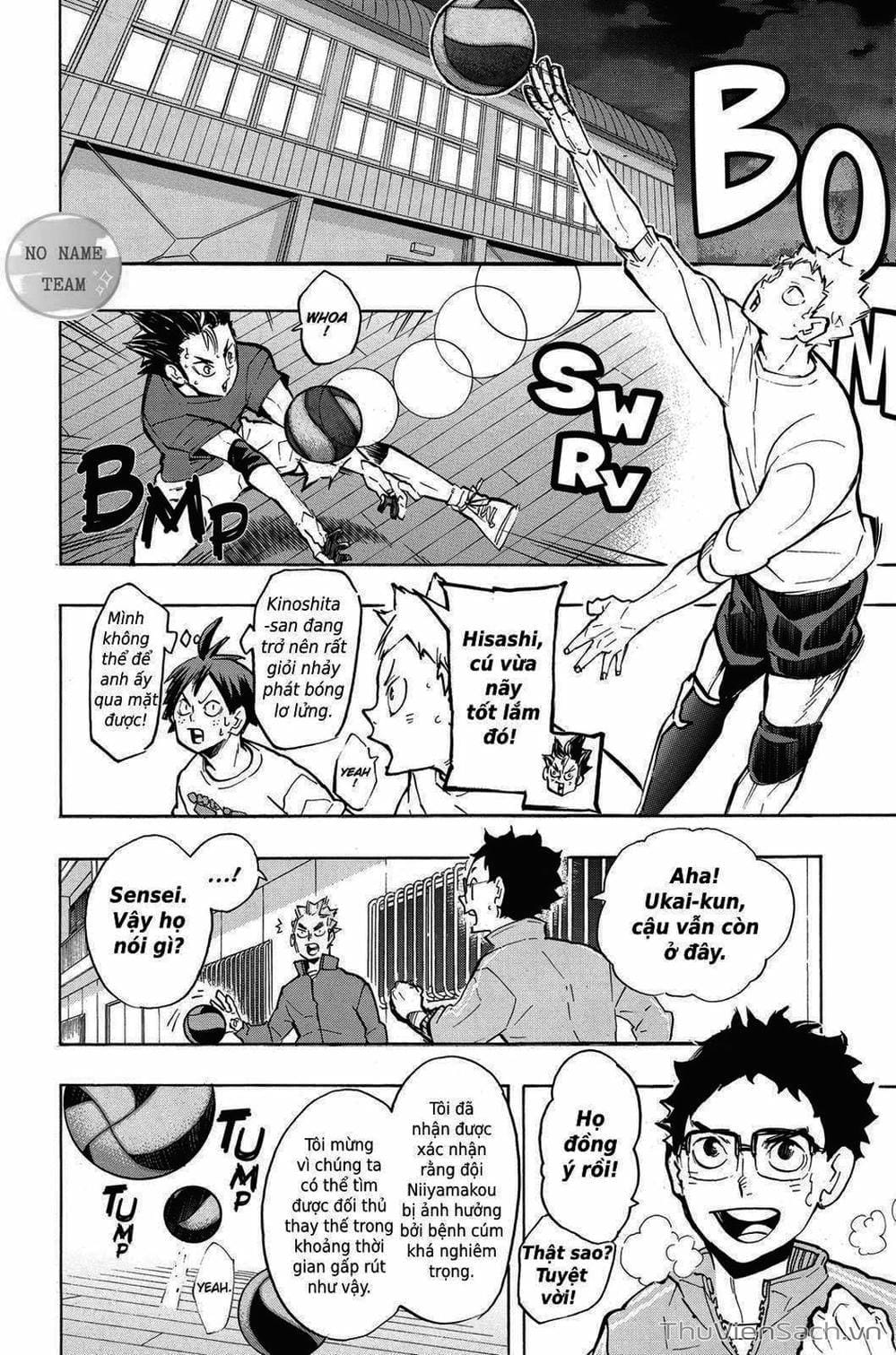 Truyện Tranh Vua Bóng Chuyền Haikyuu trang 6