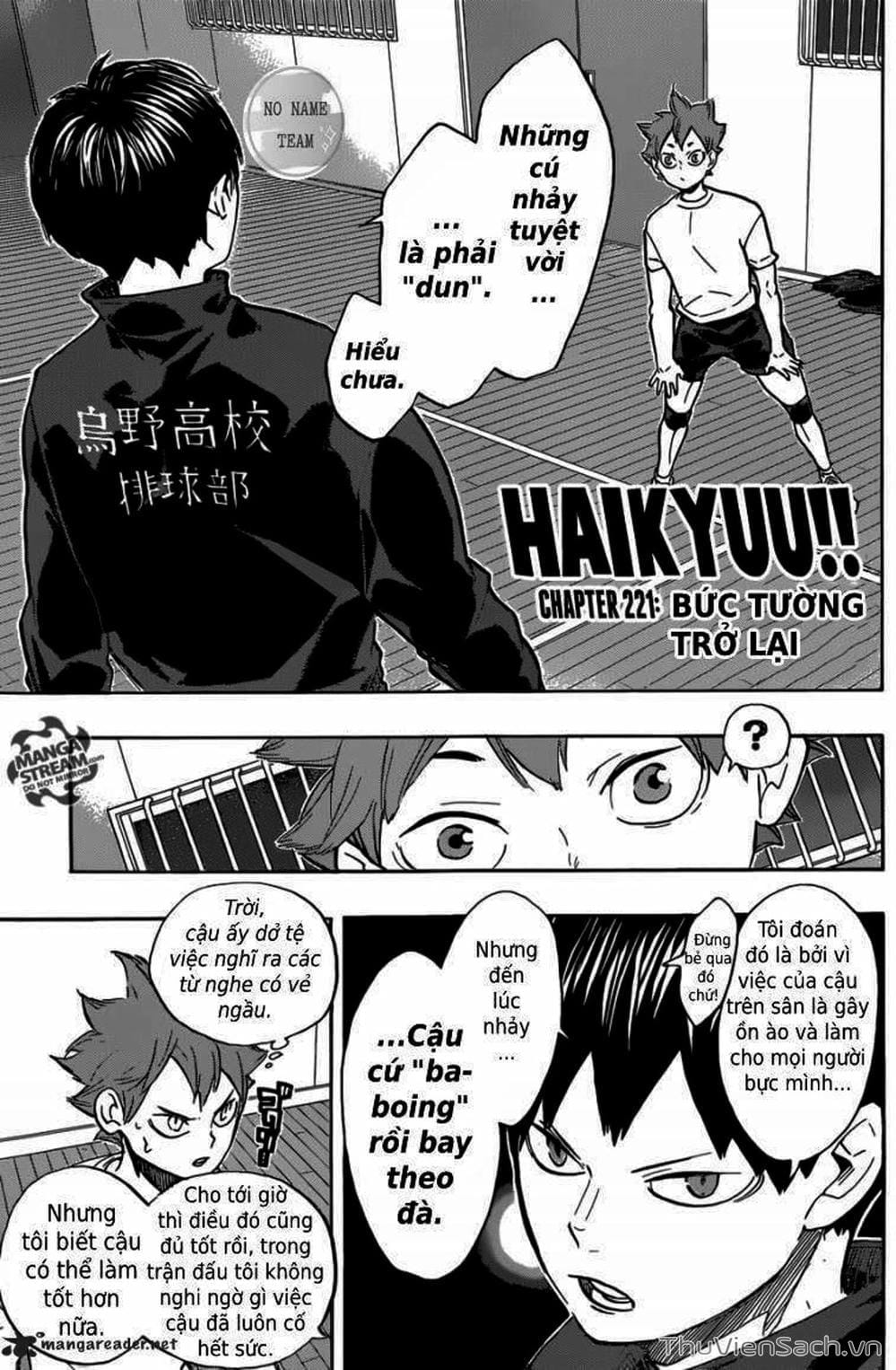 Truyện Tranh Vua Bóng Chuyền Haikyuu trang 6