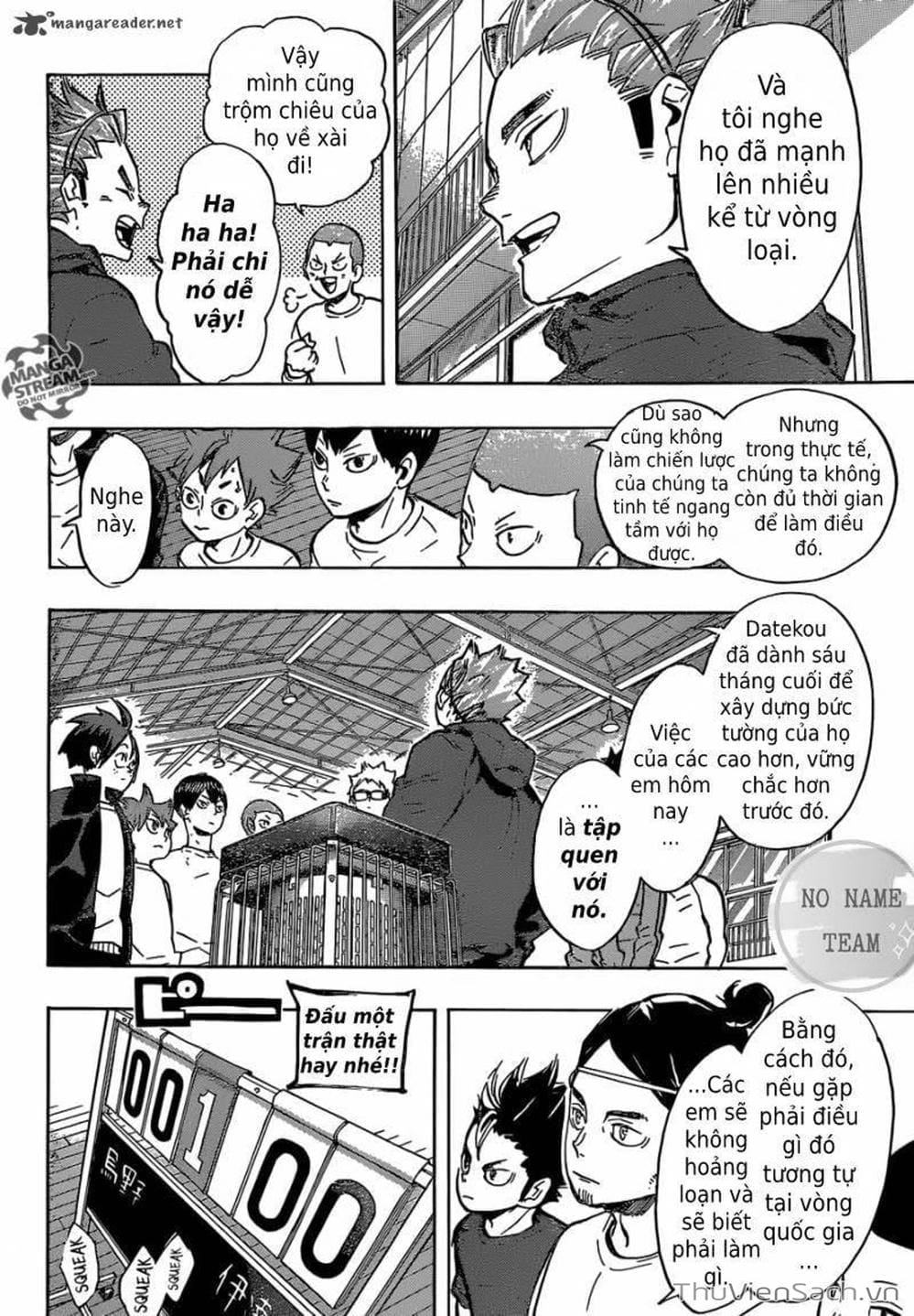 Truyện Tranh Vua Bóng Chuyền Haikyuu trang 6