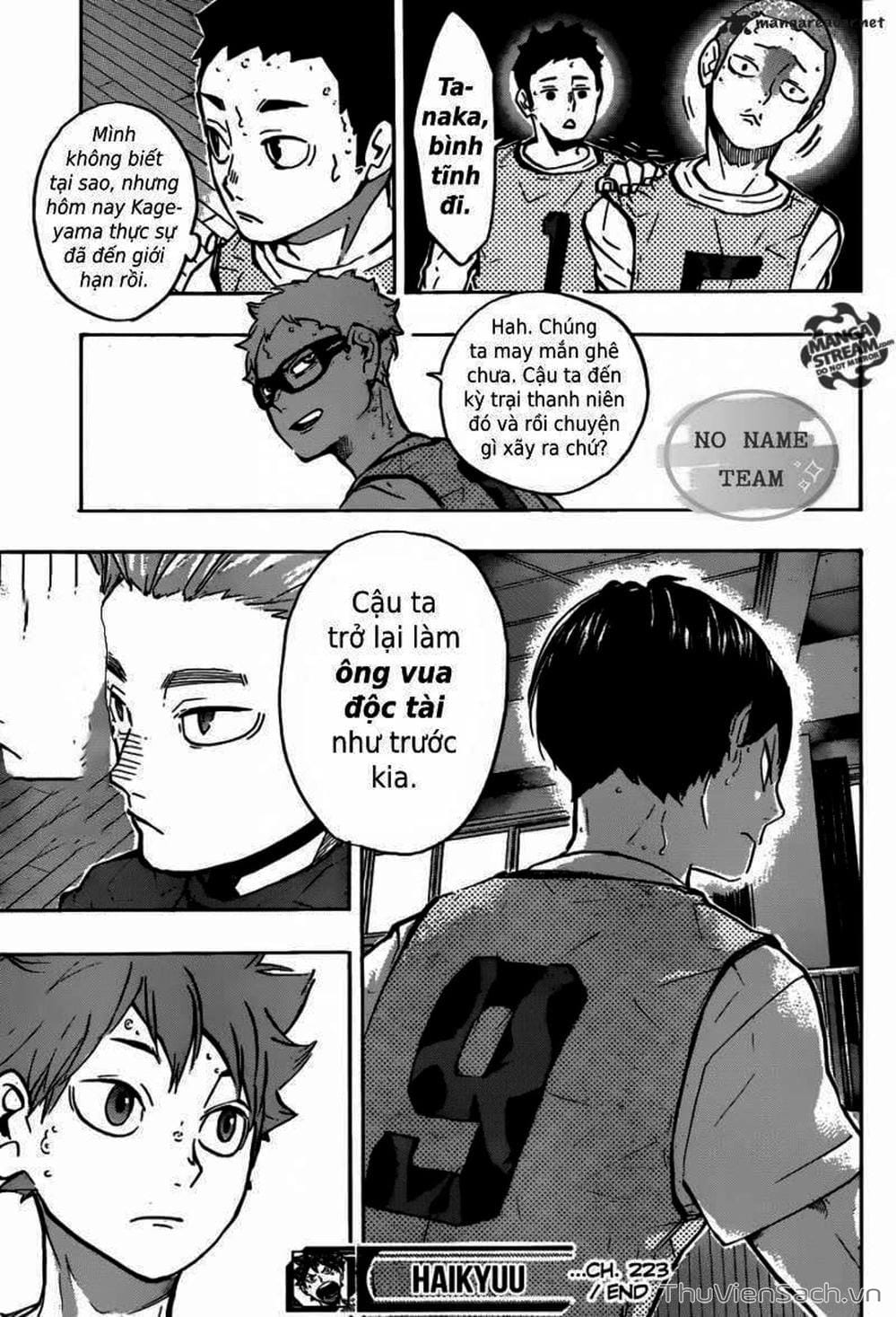 Truyện Tranh Vua Bóng Chuyền Haikyuu trang 6