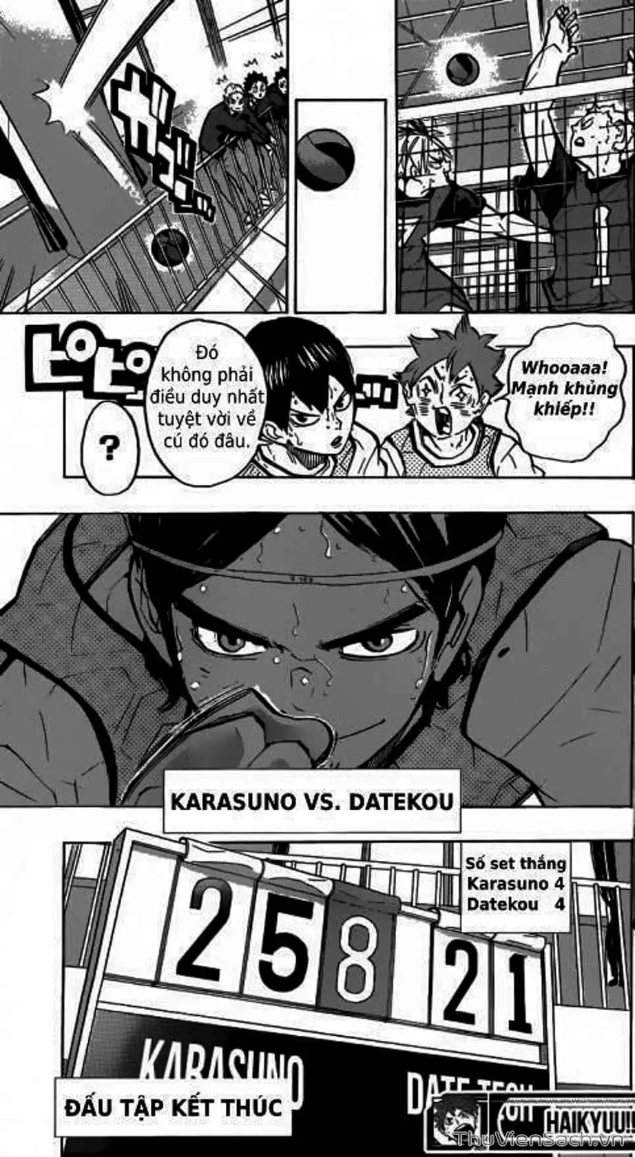 Truyện Tranh Vua Bóng Chuyền Haikyuu trang 6