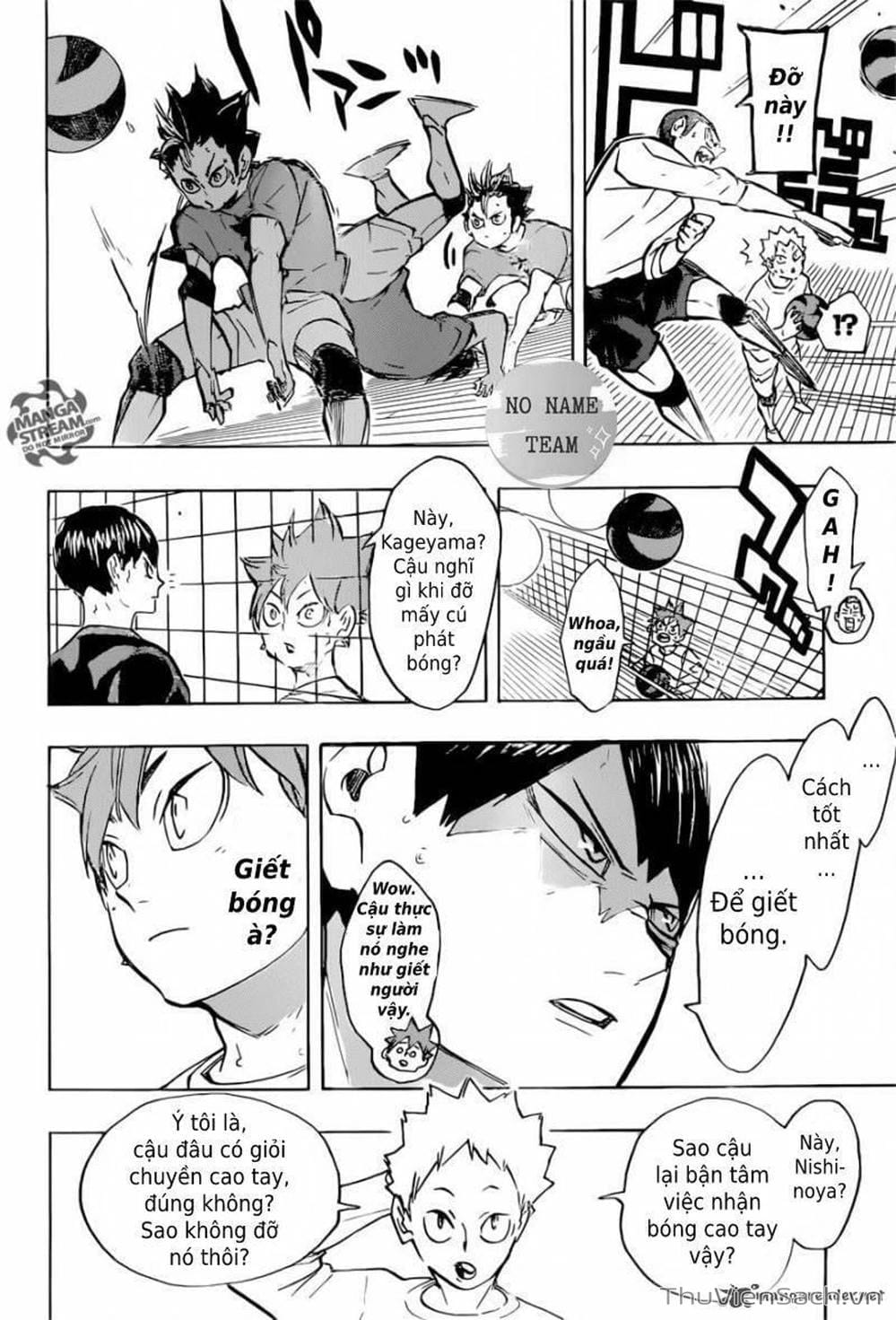 Truyện Tranh Vua Bóng Chuyền Haikyuu trang 6