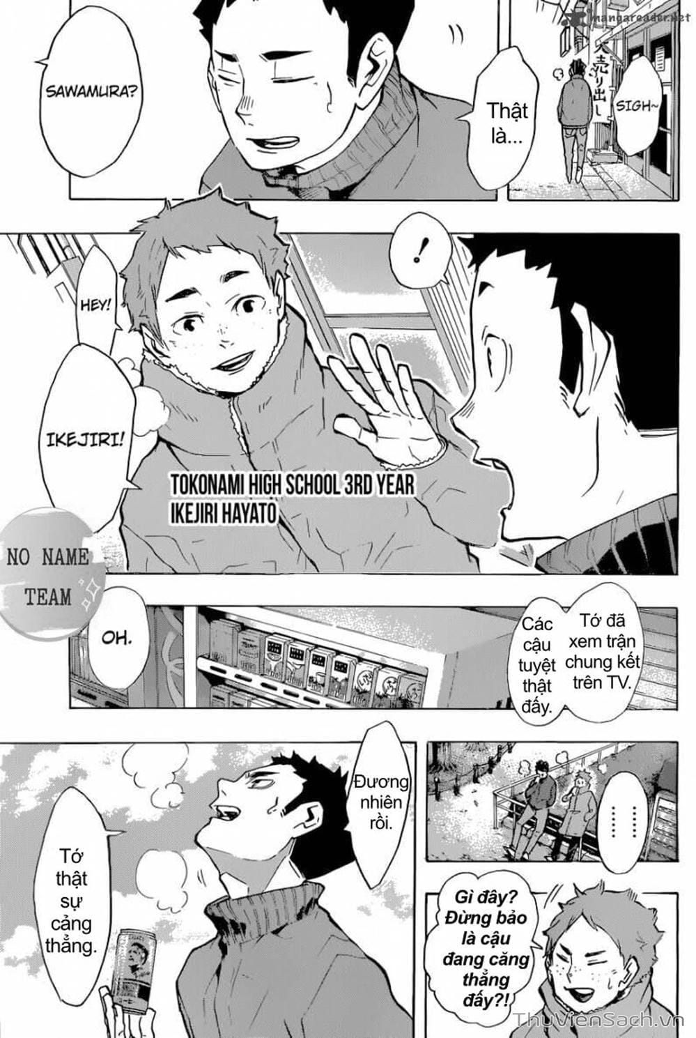 Truyện Tranh Vua Bóng Chuyền Haikyuu trang 6