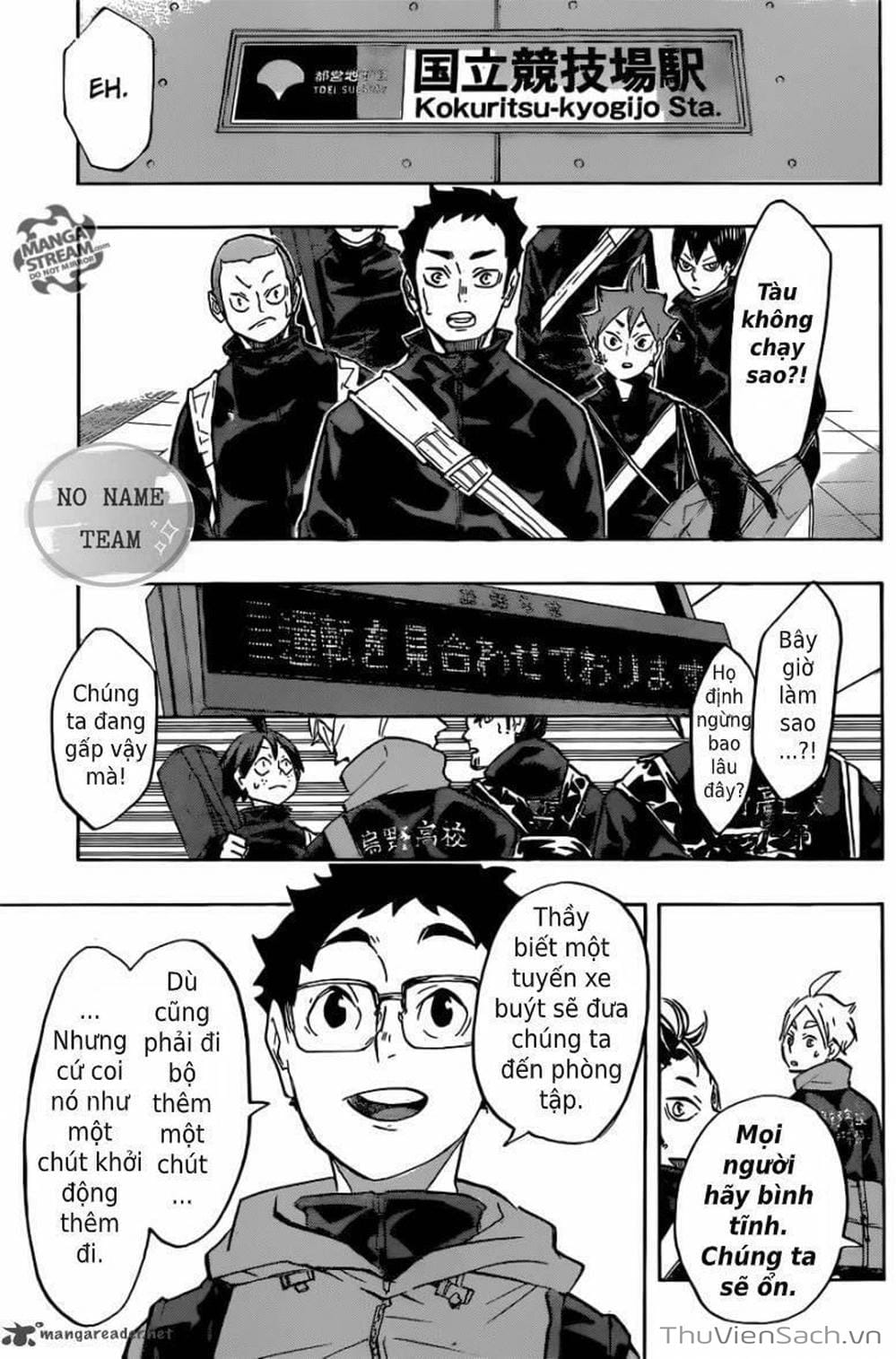 Truyện Tranh Vua Bóng Chuyền Haikyuu trang 6