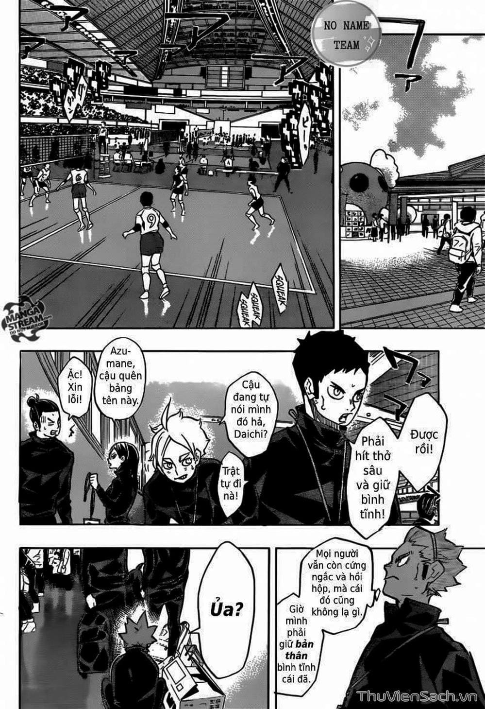 Truyện Tranh Vua Bóng Chuyền Haikyuu trang 6