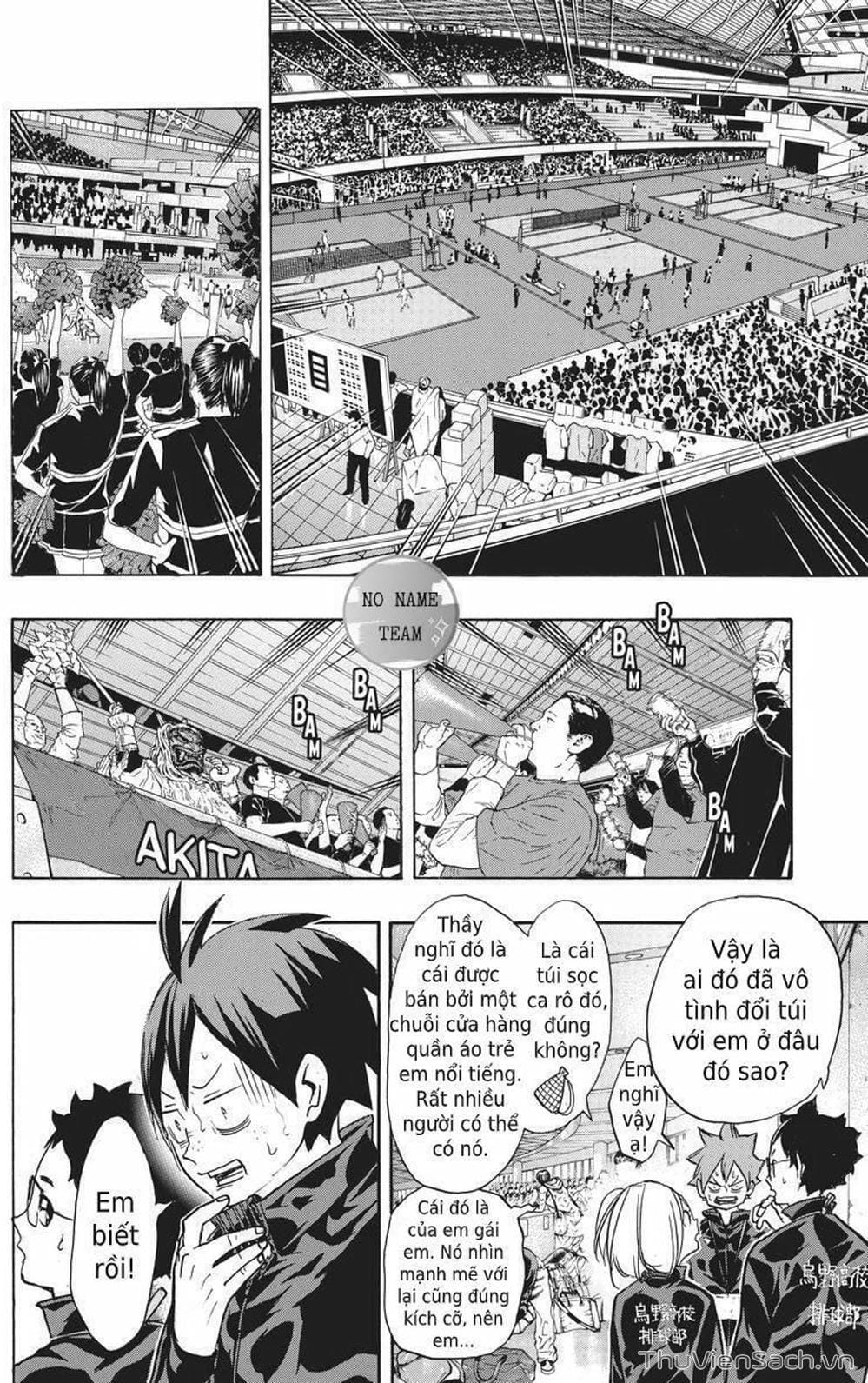 Truyện Tranh Vua Bóng Chuyền Haikyuu trang 6