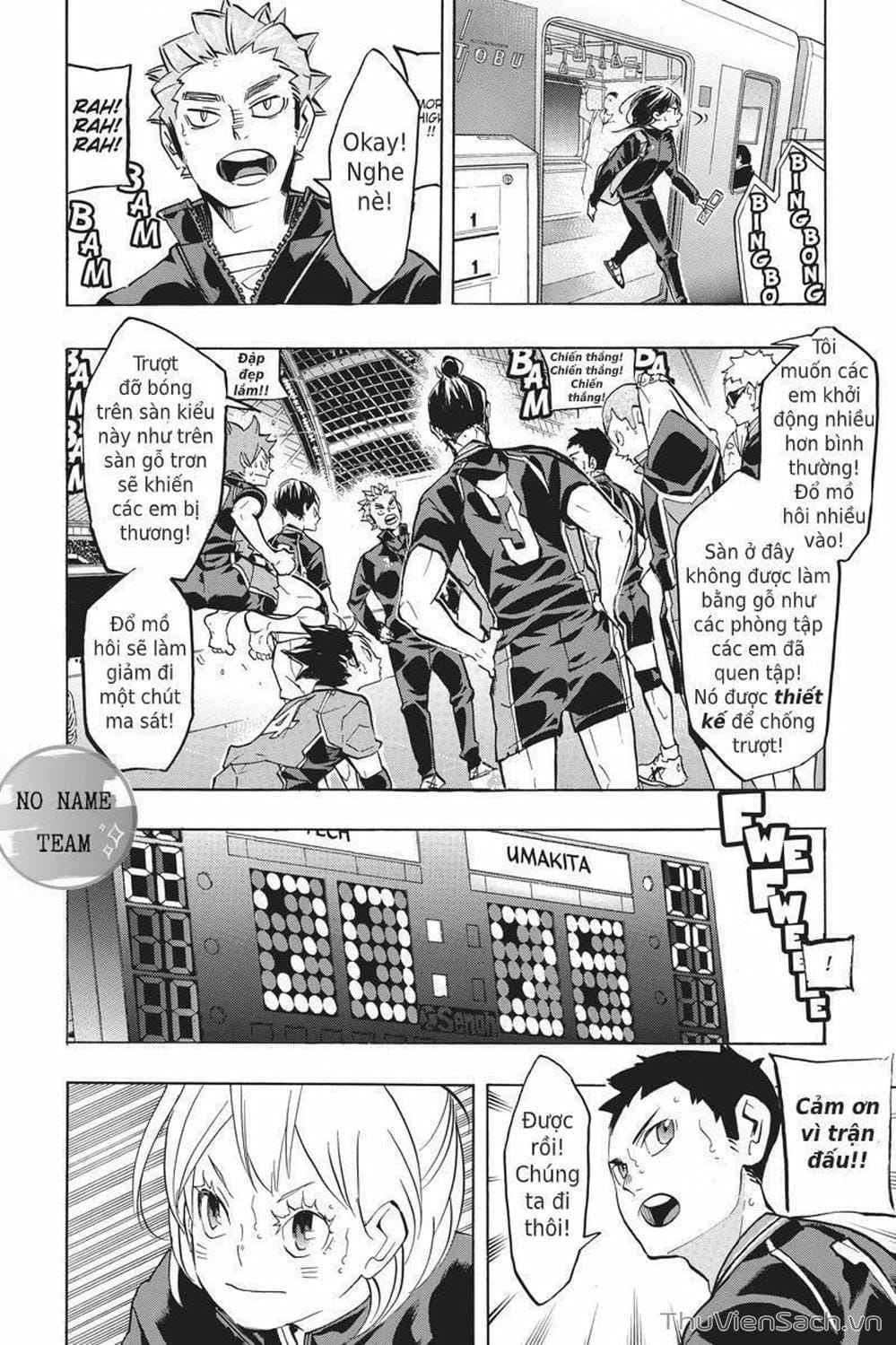 Truyện Tranh Vua Bóng Chuyền Haikyuu trang 6