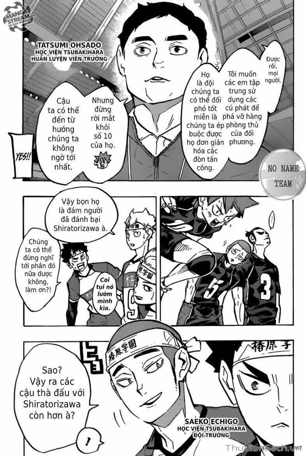 Truyện Tranh Vua Bóng Chuyền Haikyuu trang 6