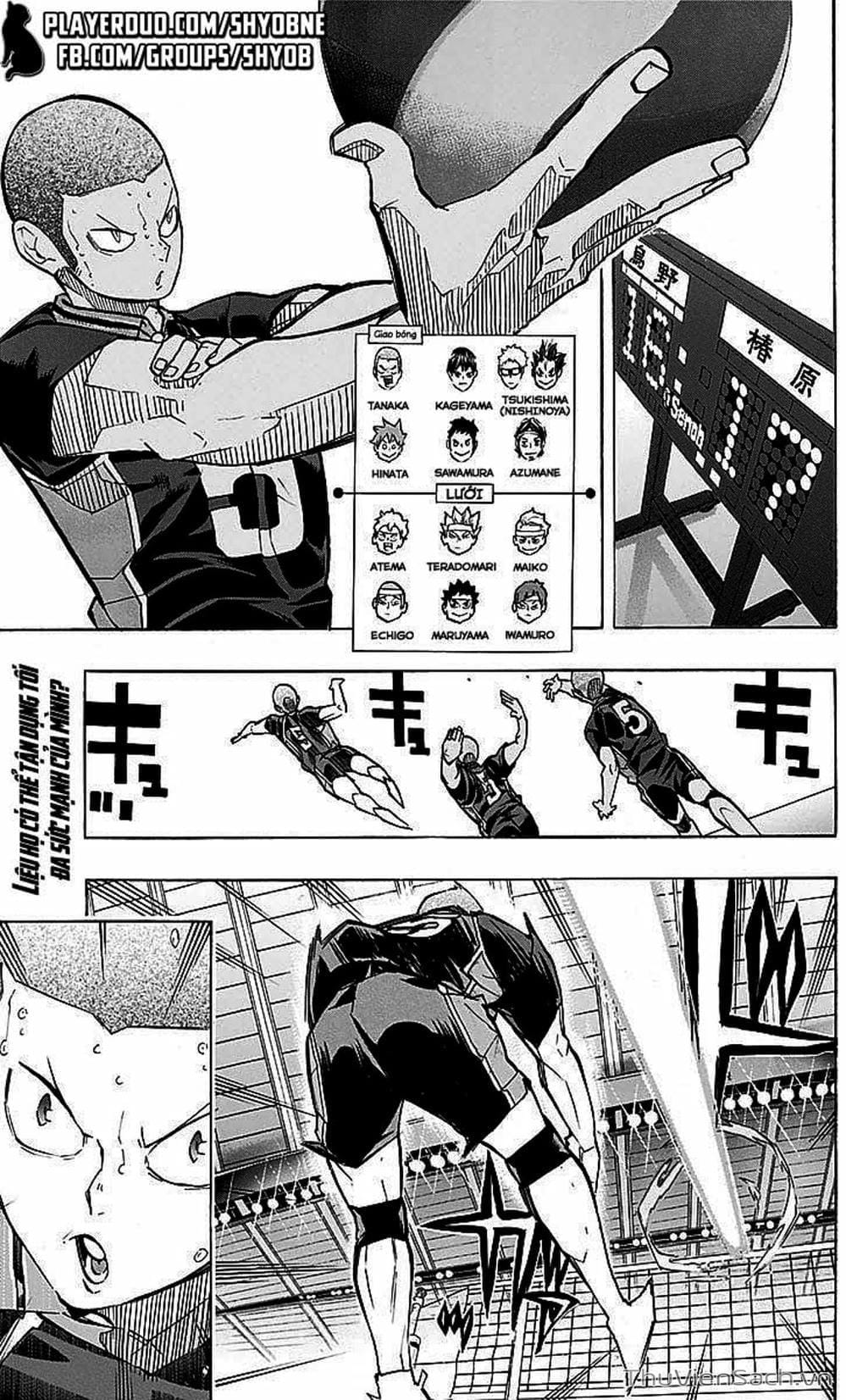 Truyện Tranh Vua Bóng Chuyền Haikyuu trang 6