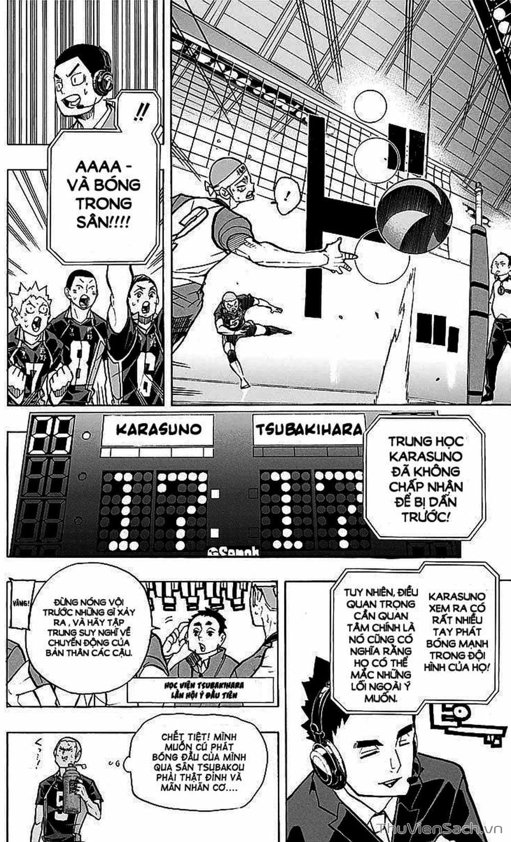 Truyện Tranh Vua Bóng Chuyền Haikyuu trang 6