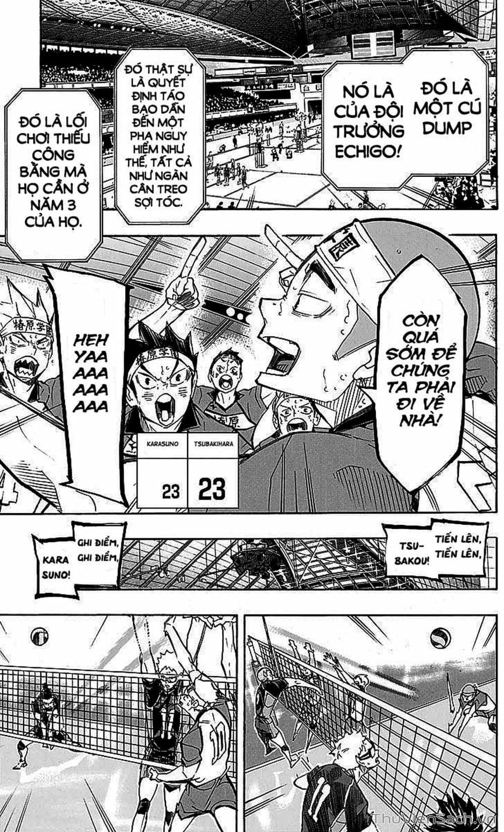 Truyện Tranh Vua Bóng Chuyền Haikyuu trang 6
