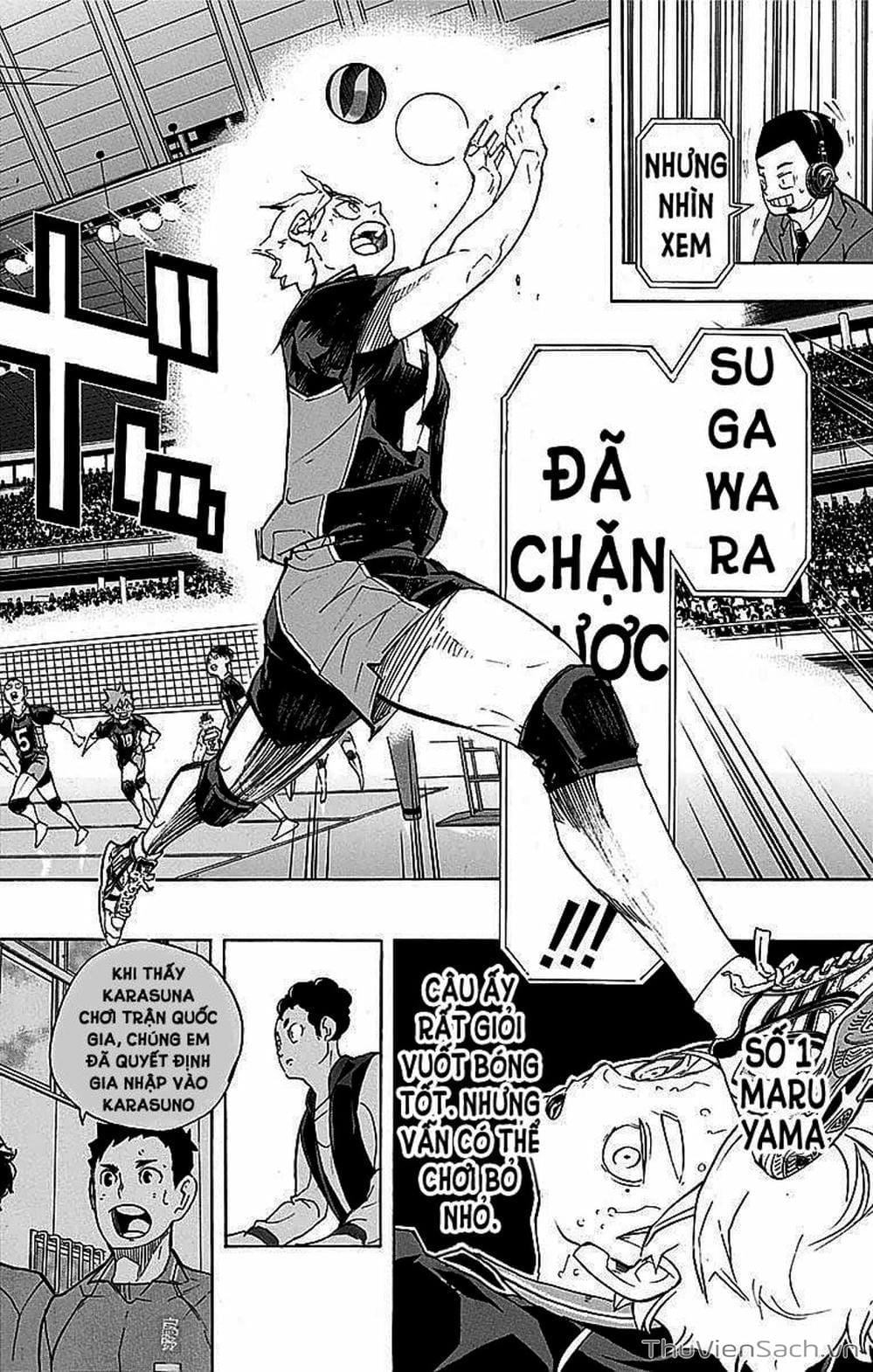 Truyện Tranh Vua Bóng Chuyền Haikyuu trang 6