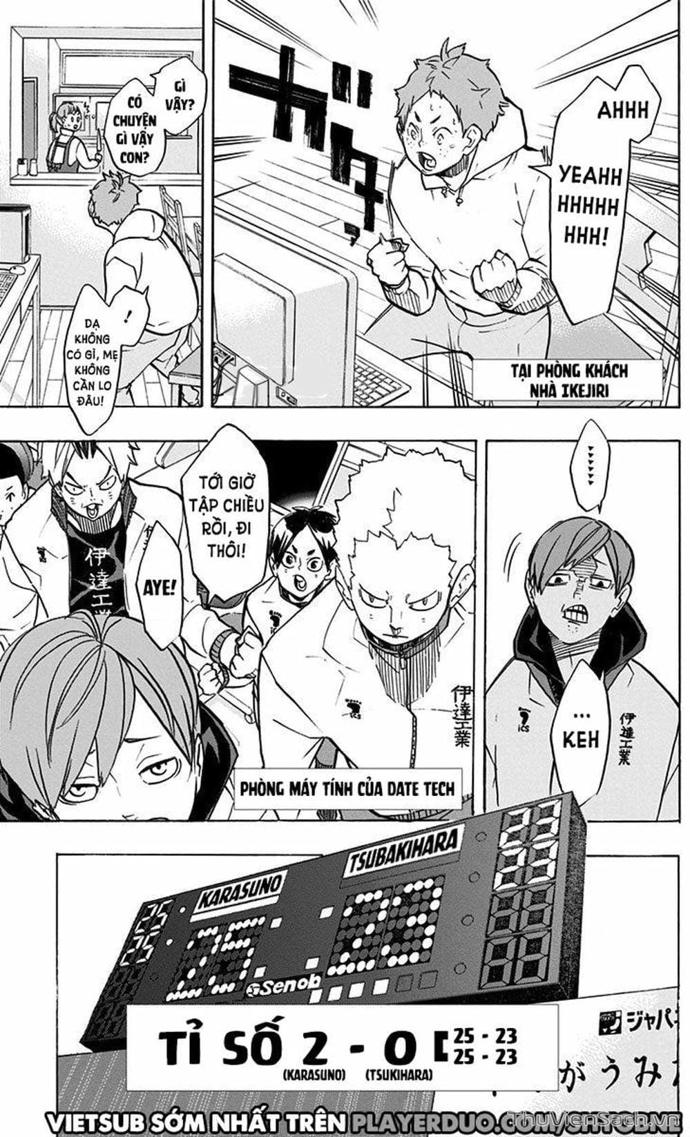 Truyện Tranh Vua Bóng Chuyền Haikyuu trang 6
