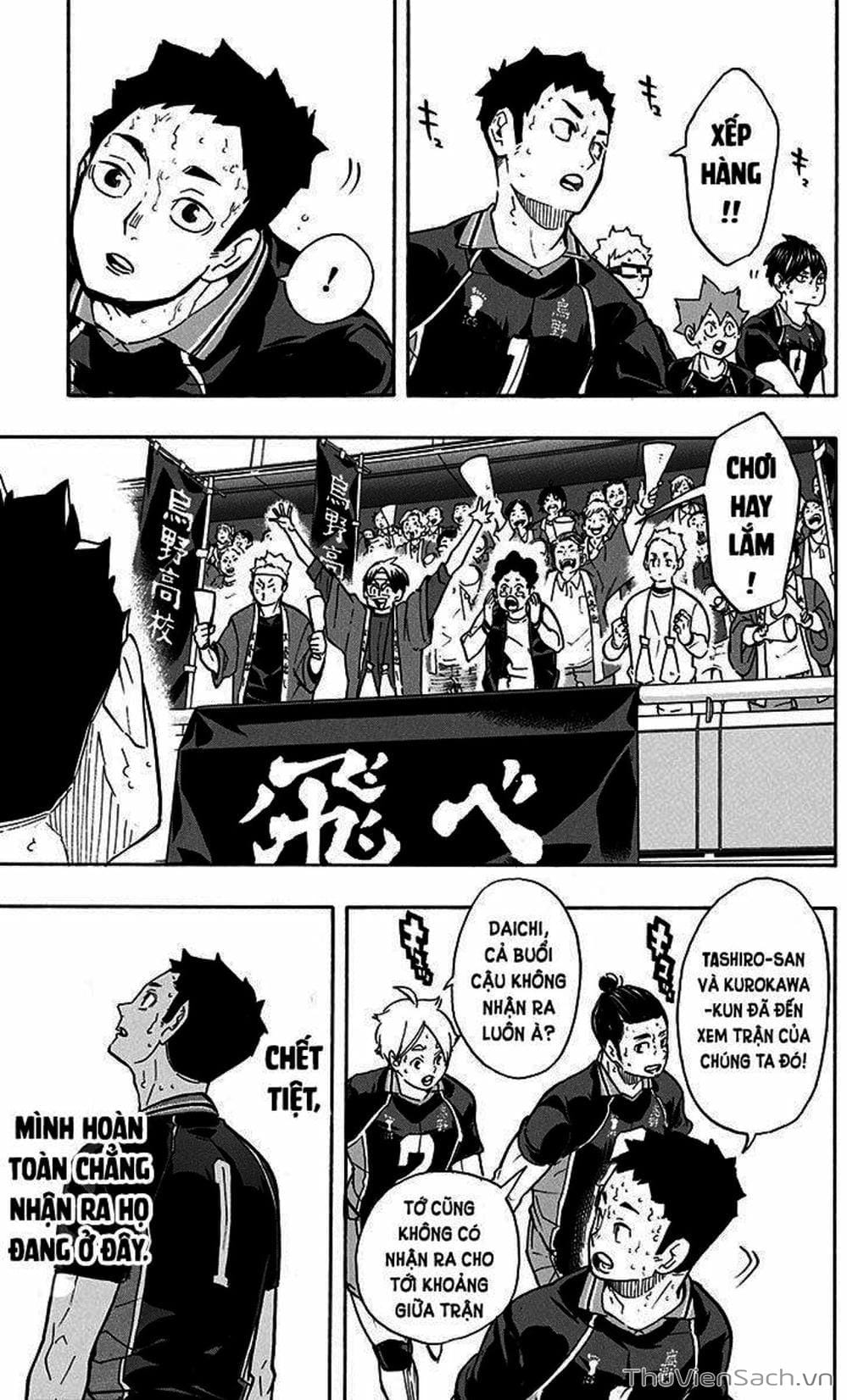 Truyện Tranh Vua Bóng Chuyền Haikyuu trang 6