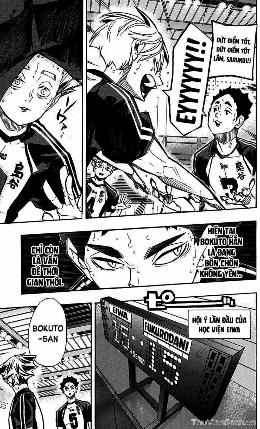 Truyện Tranh Vua Bóng Chuyền Haikyuu trang 6