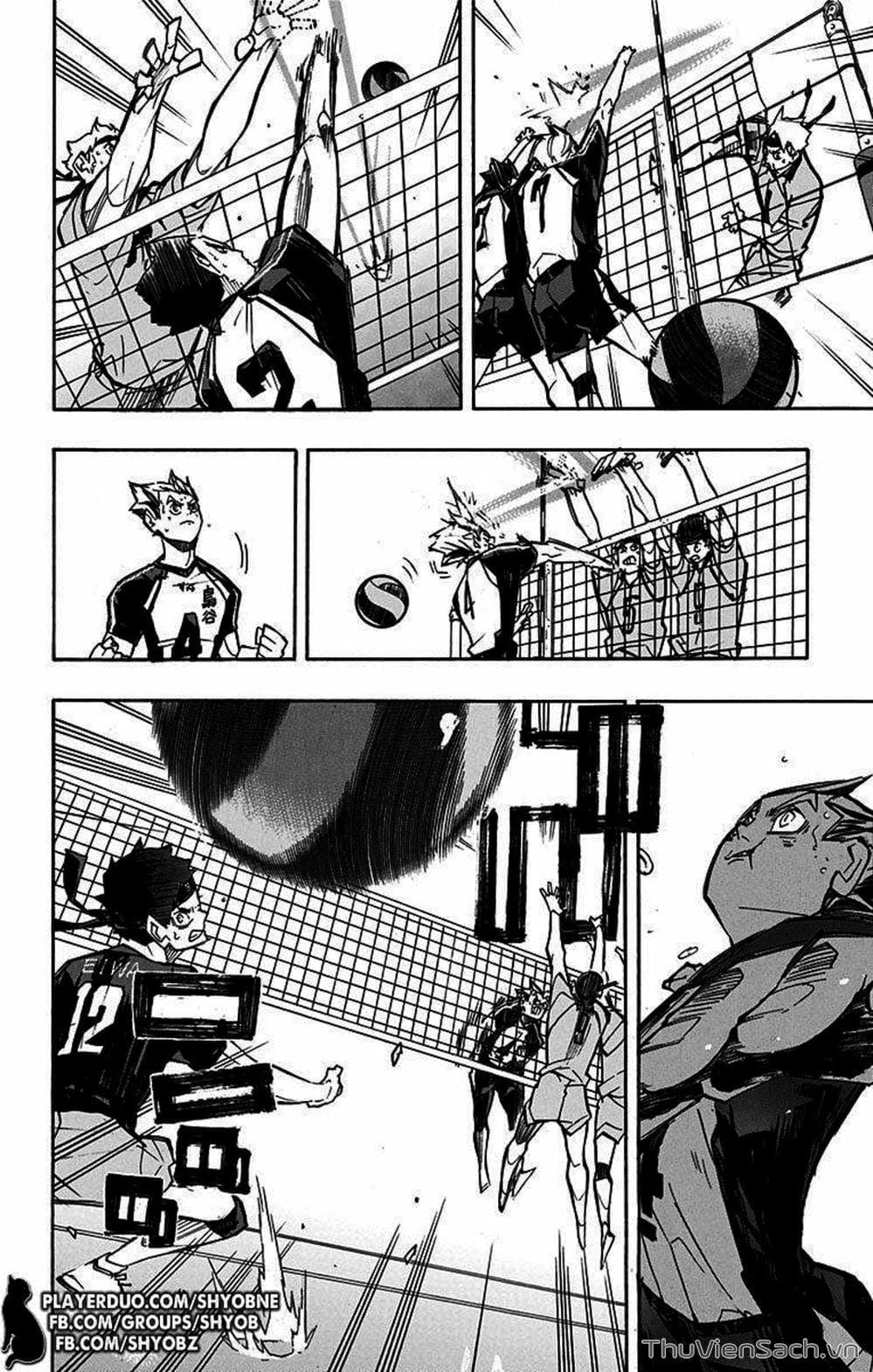 Truyện Tranh Vua Bóng Chuyền Haikyuu trang 6
