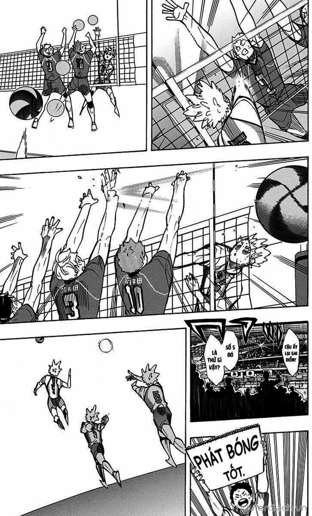 Truyện Tranh Vua Bóng Chuyền Haikyuu trang 6