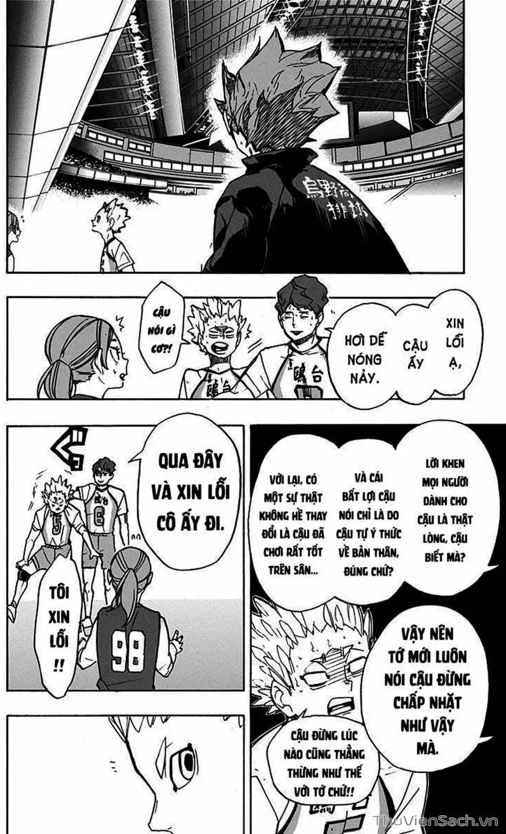 Truyện Tranh Vua Bóng Chuyền Haikyuu trang 6