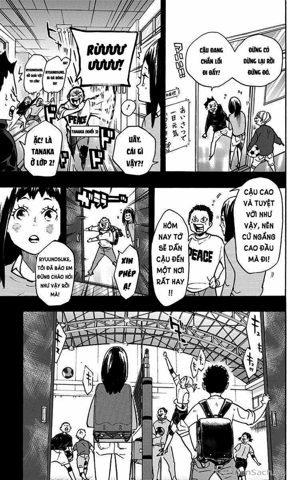 Truyện Tranh Vua Bóng Chuyền Haikyuu trang 6
