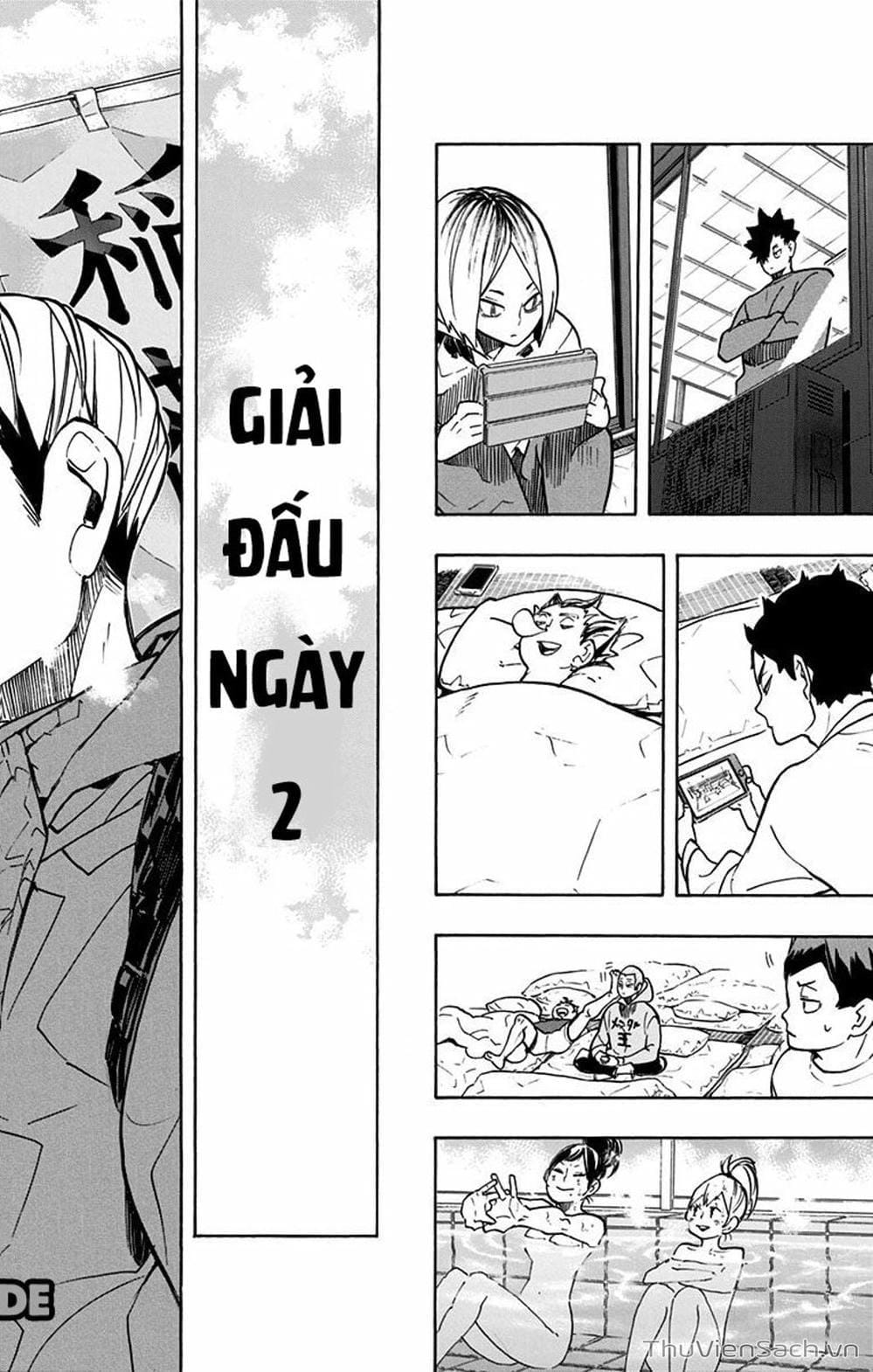 Truyện Tranh Vua Bóng Chuyền Haikyuu trang 6