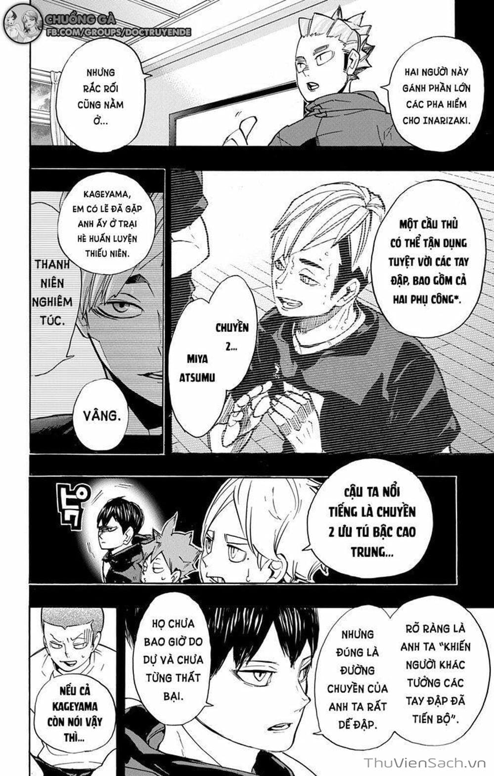Truyện Tranh Vua Bóng Chuyền Haikyuu trang 6