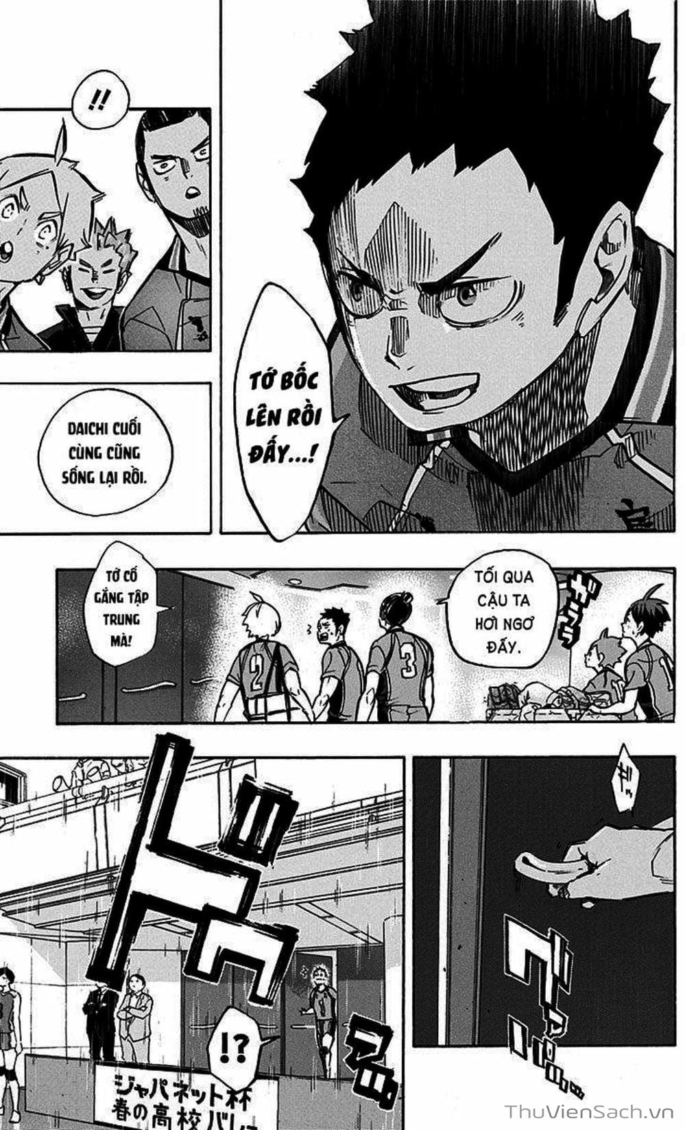 Truyện Tranh Vua Bóng Chuyền Haikyuu trang 6