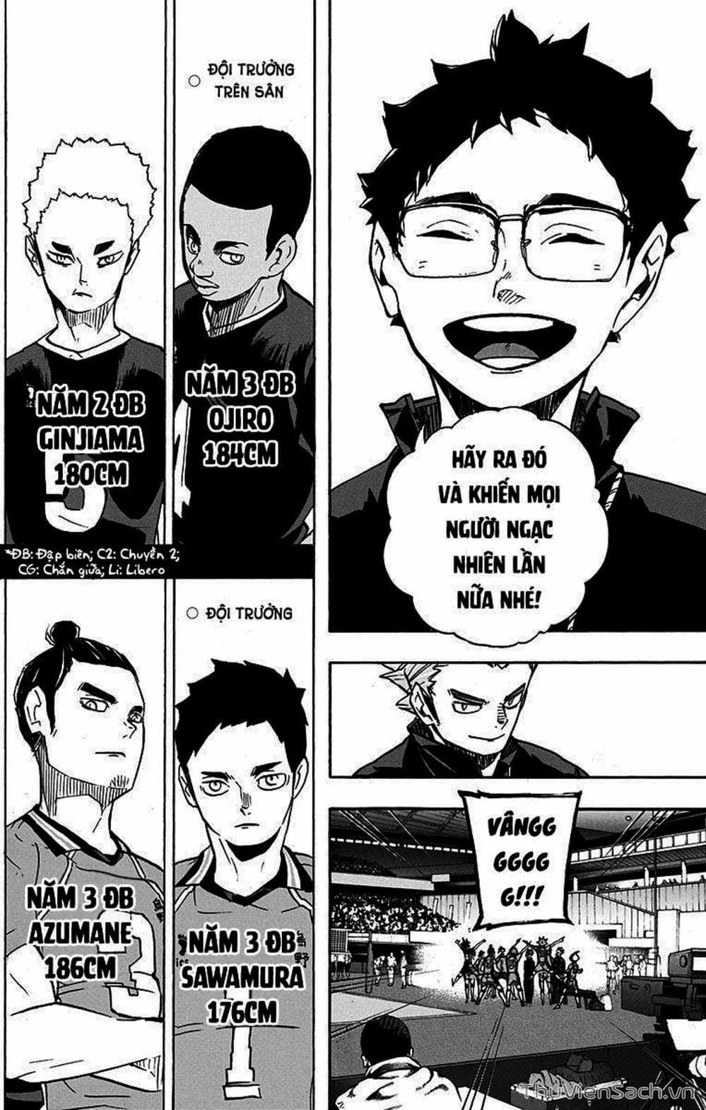 Truyện Tranh Vua Bóng Chuyền Haikyuu trang 6