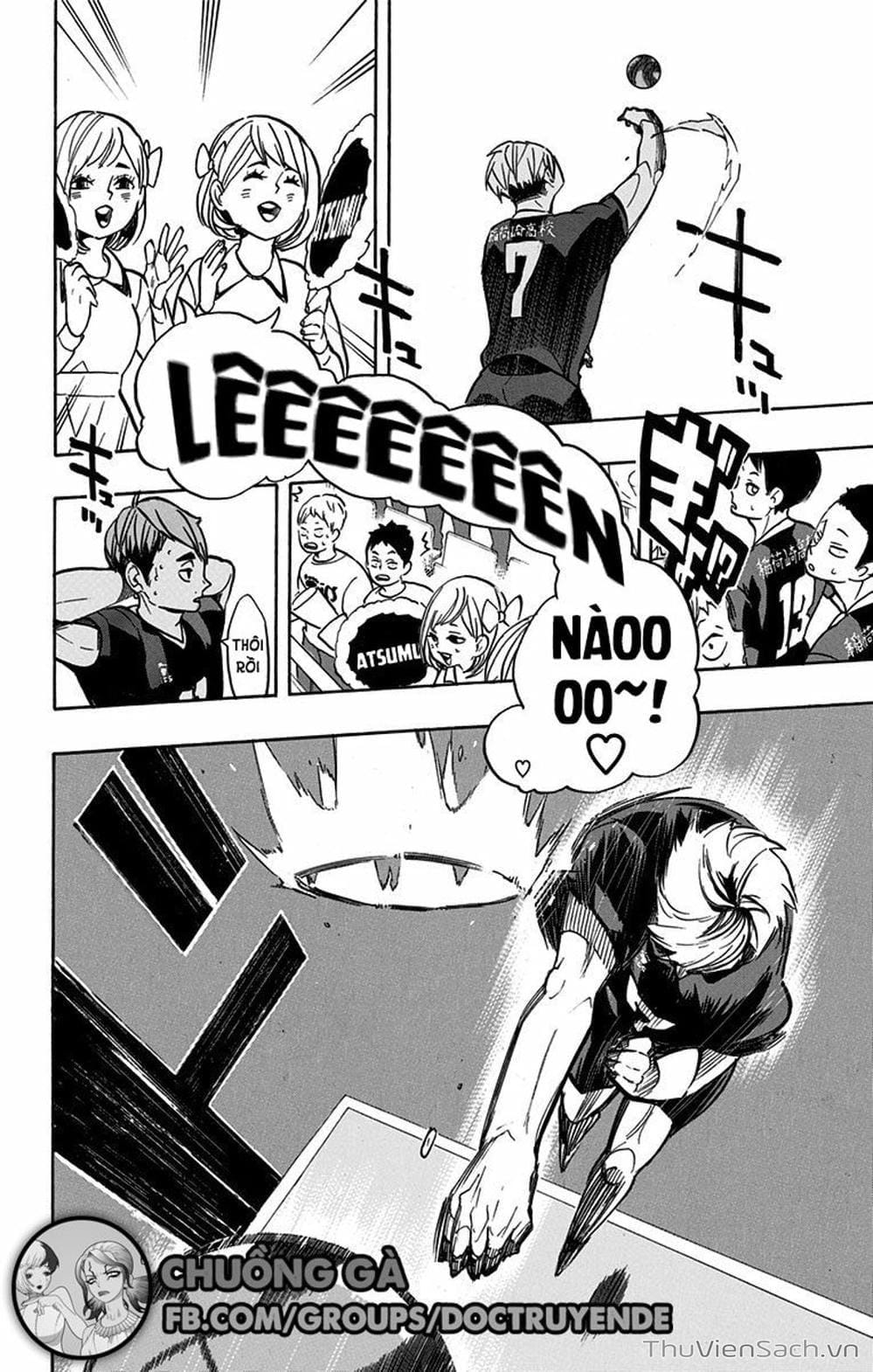 Truyện Tranh Vua Bóng Chuyền Haikyuu trang 6