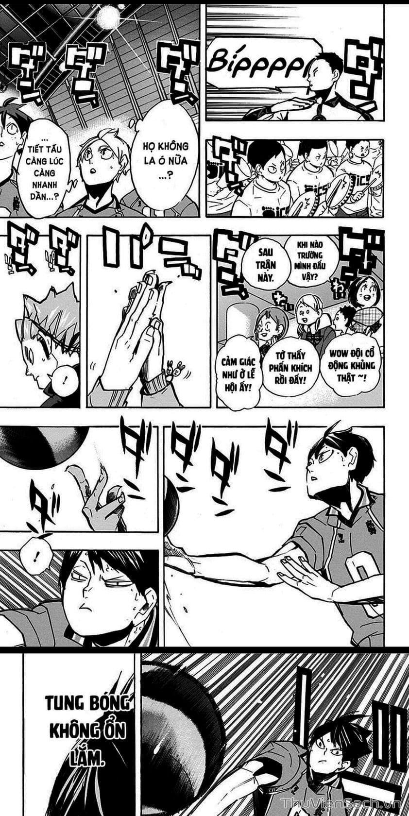 Truyện Tranh Vua Bóng Chuyền Haikyuu trang 6