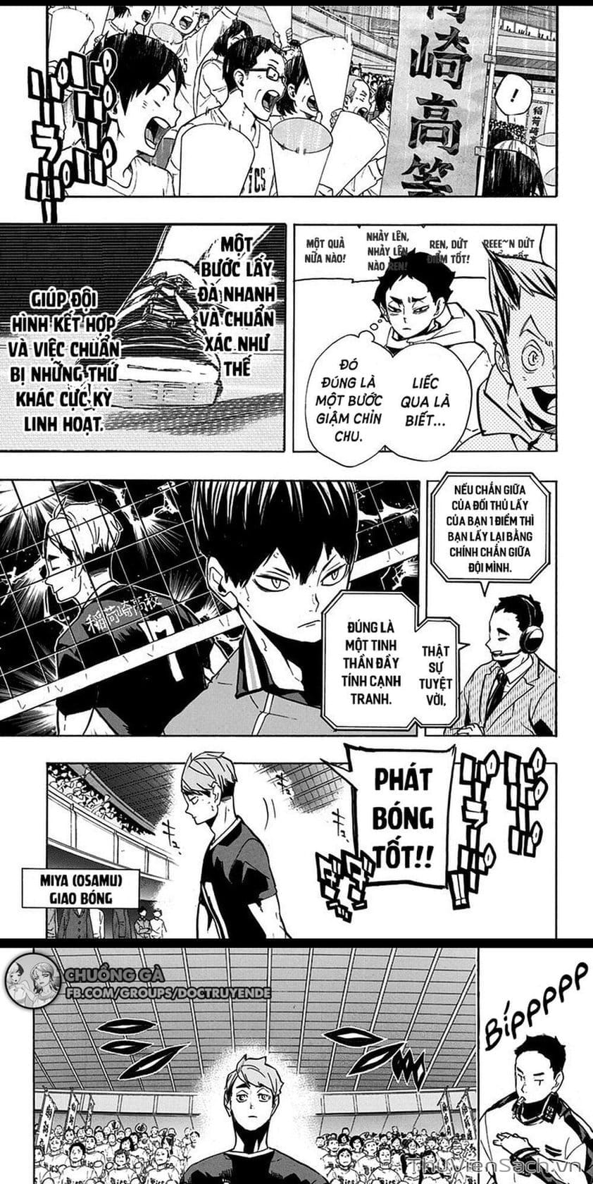 Truyện Tranh Vua Bóng Chuyền Haikyuu trang 6