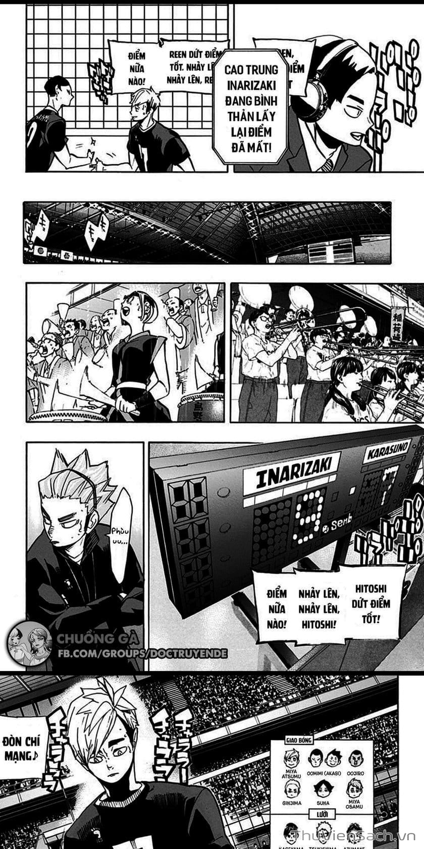 Truyện Tranh Vua Bóng Chuyền Haikyuu trang 6
