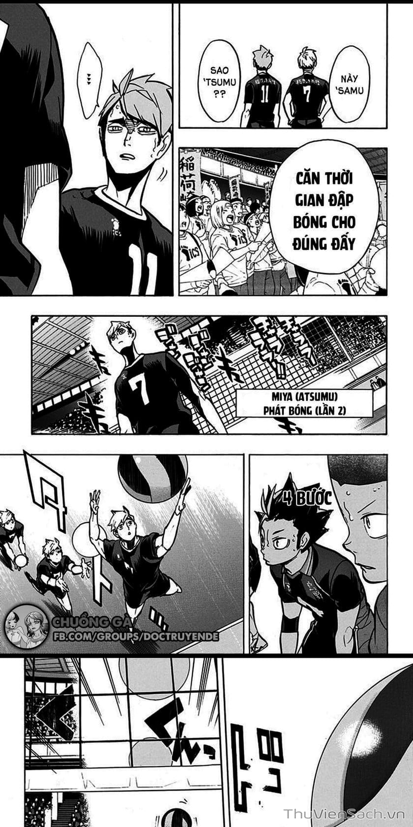 Truyện Tranh Vua Bóng Chuyền Haikyuu trang 6